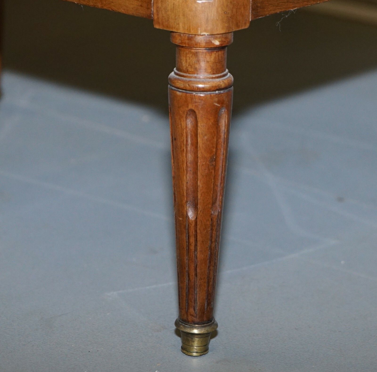 photo furniture Rare 19th Century French Marble Topped Brass Gallery Semainier Chest Of Drawers