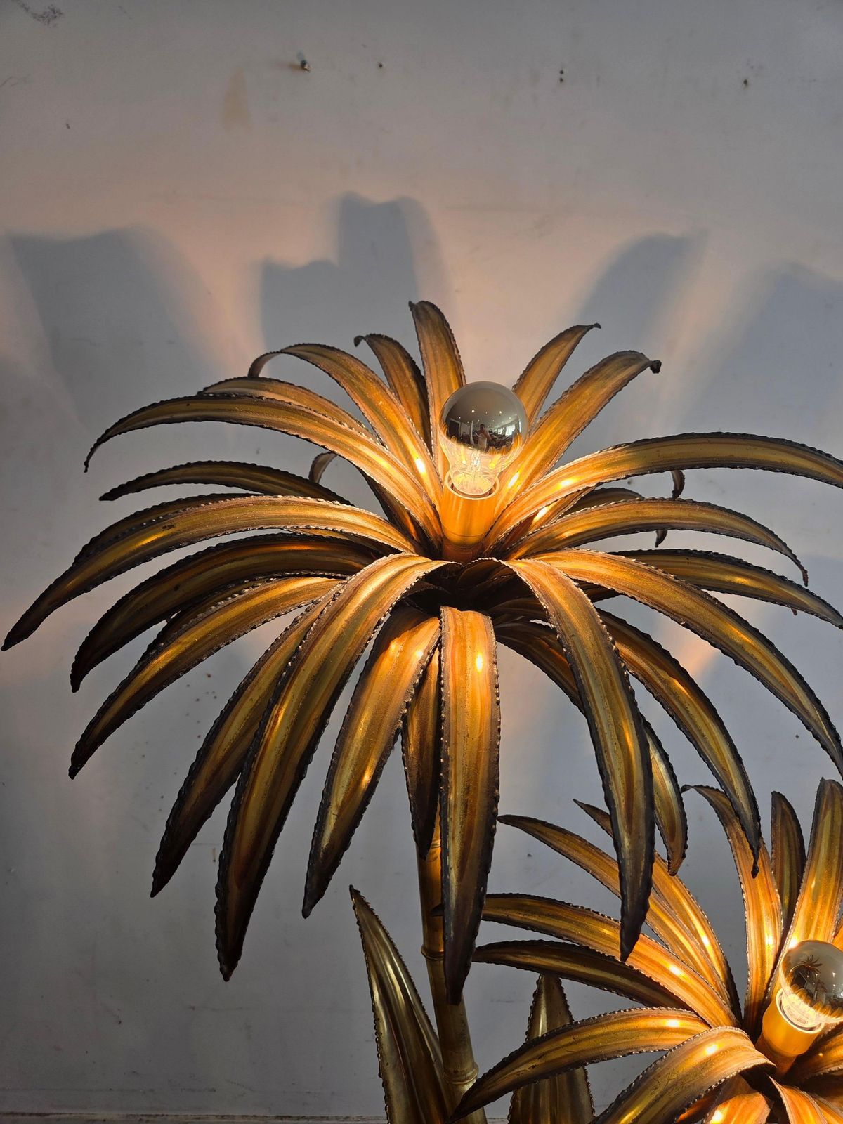 "Maison Jansen" Brass Floorlamp Made In France 197ps photo vintage
