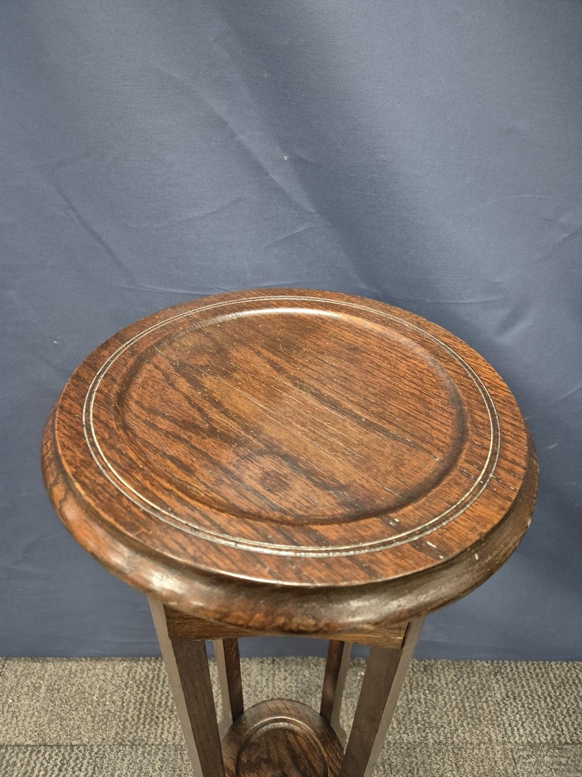 Edwardian Wooden Jardiniere Plant Stand photo furniture