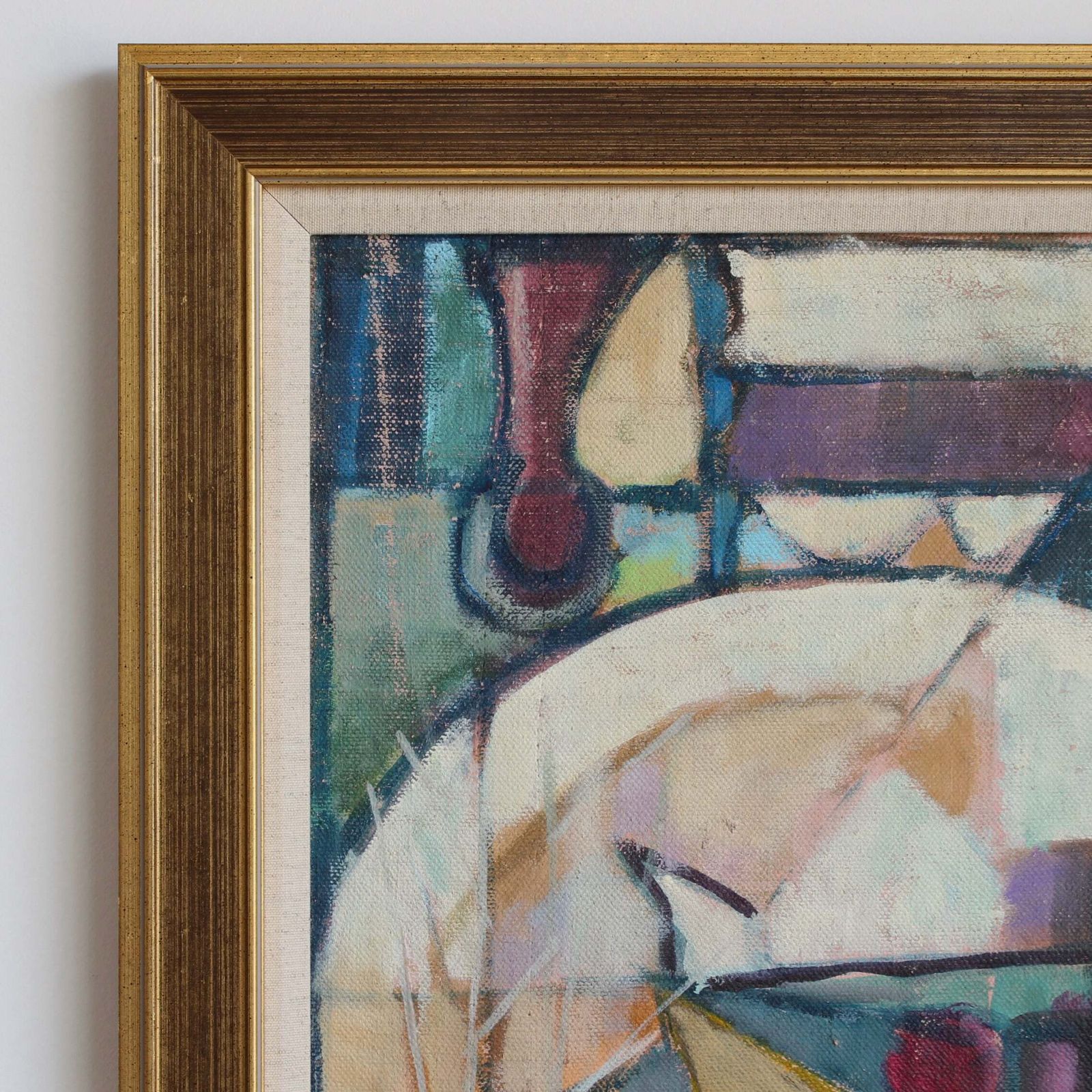 'Cubist Still Life With Bottles' (Circa 1980s–90s) photo 3000.0