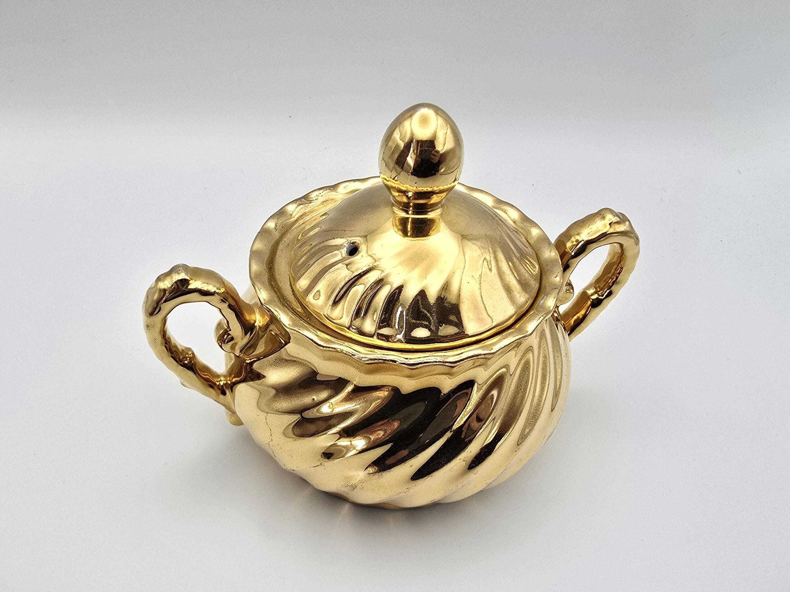 Vintage 22kt Gold Coffee Set   Coffee Pot, Milk Jug And Sugar Bowl   St Kilda, Australia photo Home Decor