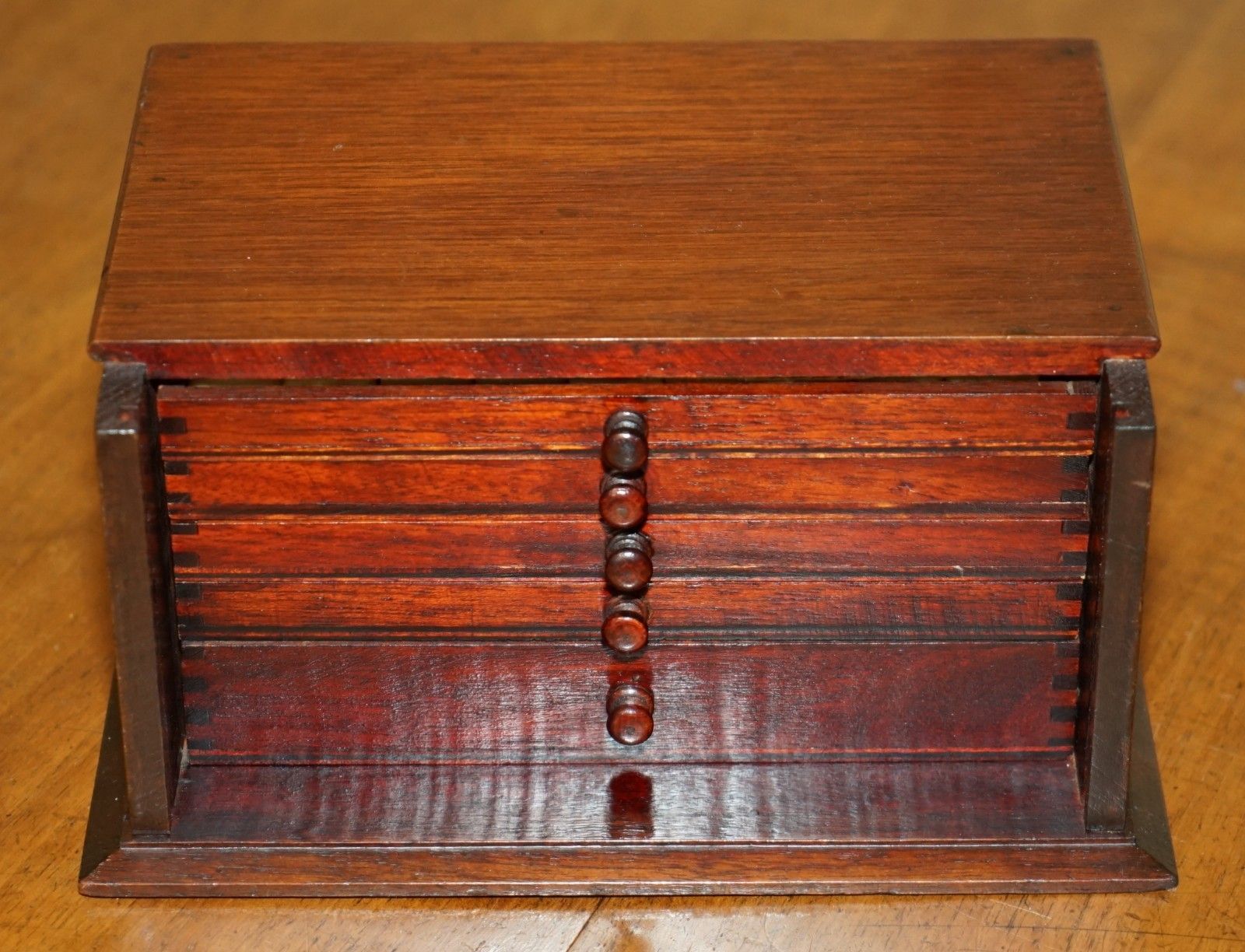 Exquisite Antique 4 Person Mahjong Suite Circa 1920's Chinese Export With Dice photo buy