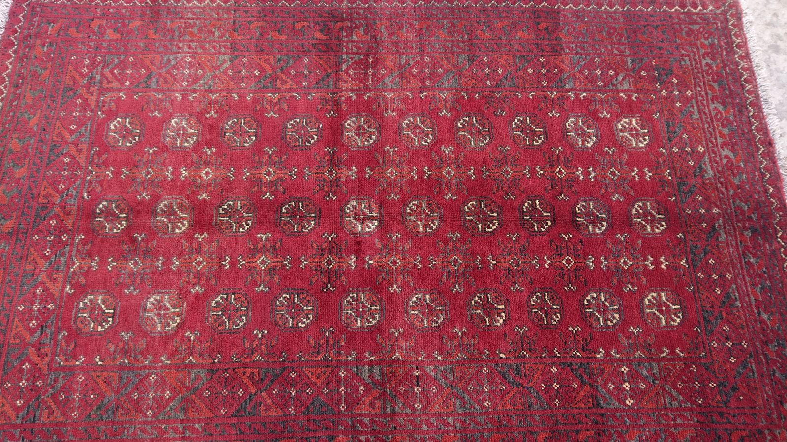 4x6 Bokhara Tribal Khal Mohammadi Geometric Area Rug photo buy