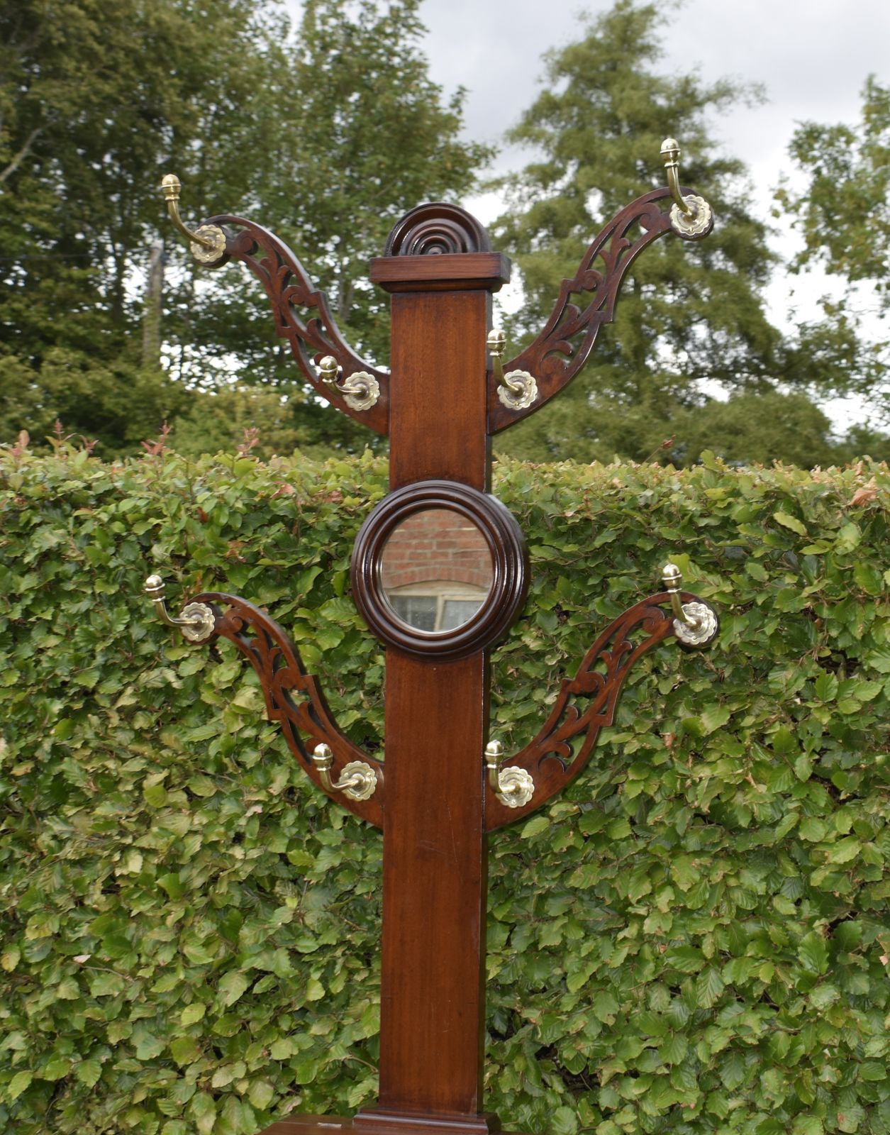 Victorian Walnut Hall Stand, 1800s photo furniture