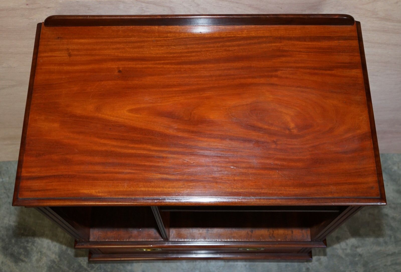 Antique Victorian Rich Mahogany Military Campaign Drinks Cabinet Or Tv Stand photo for sale