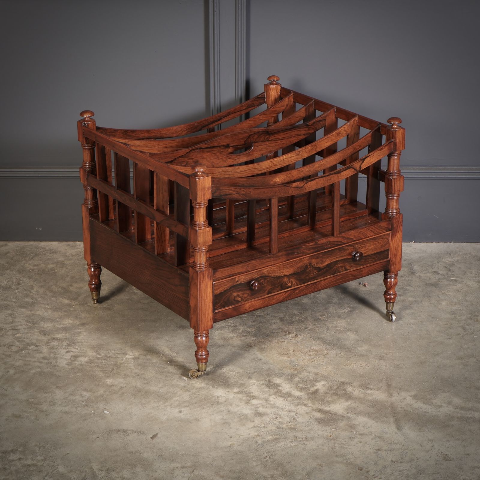 Large Regency Rosewood Canterbury photo for sale