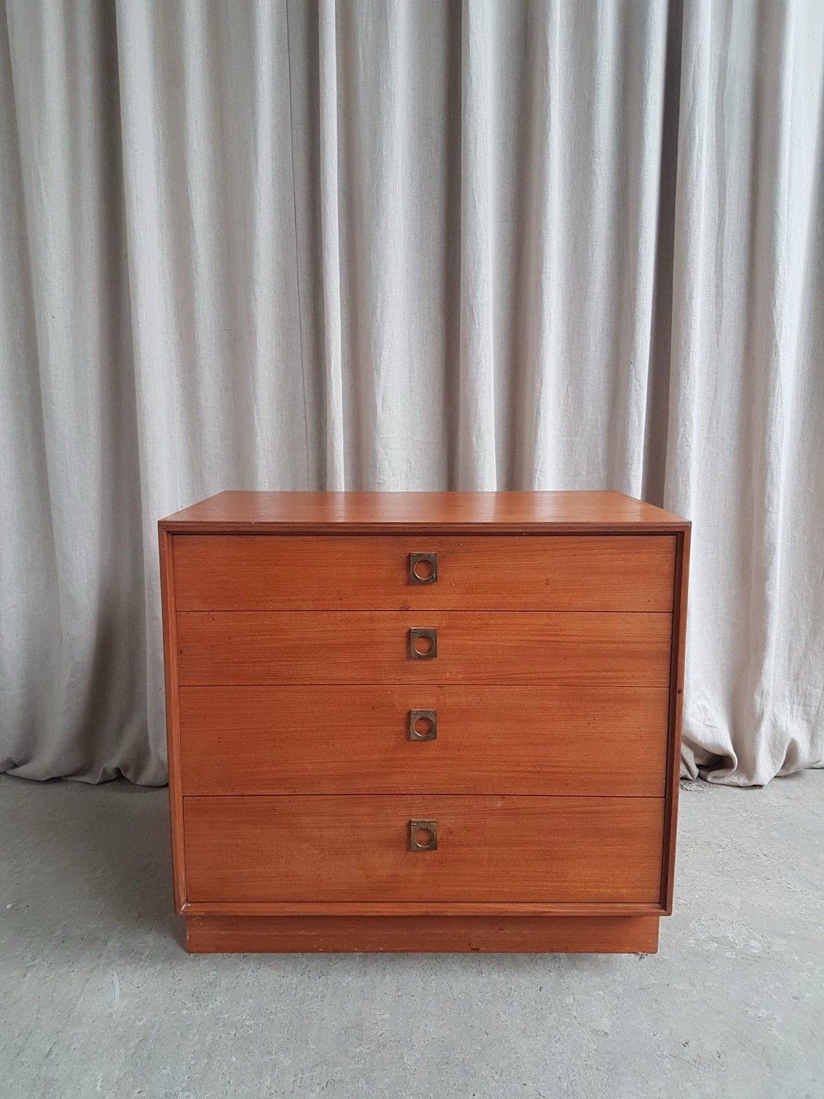 Vtg Mid Century G Plan Chest Of Drawers Compact Sideboard Danish Retro R926 photo buy
