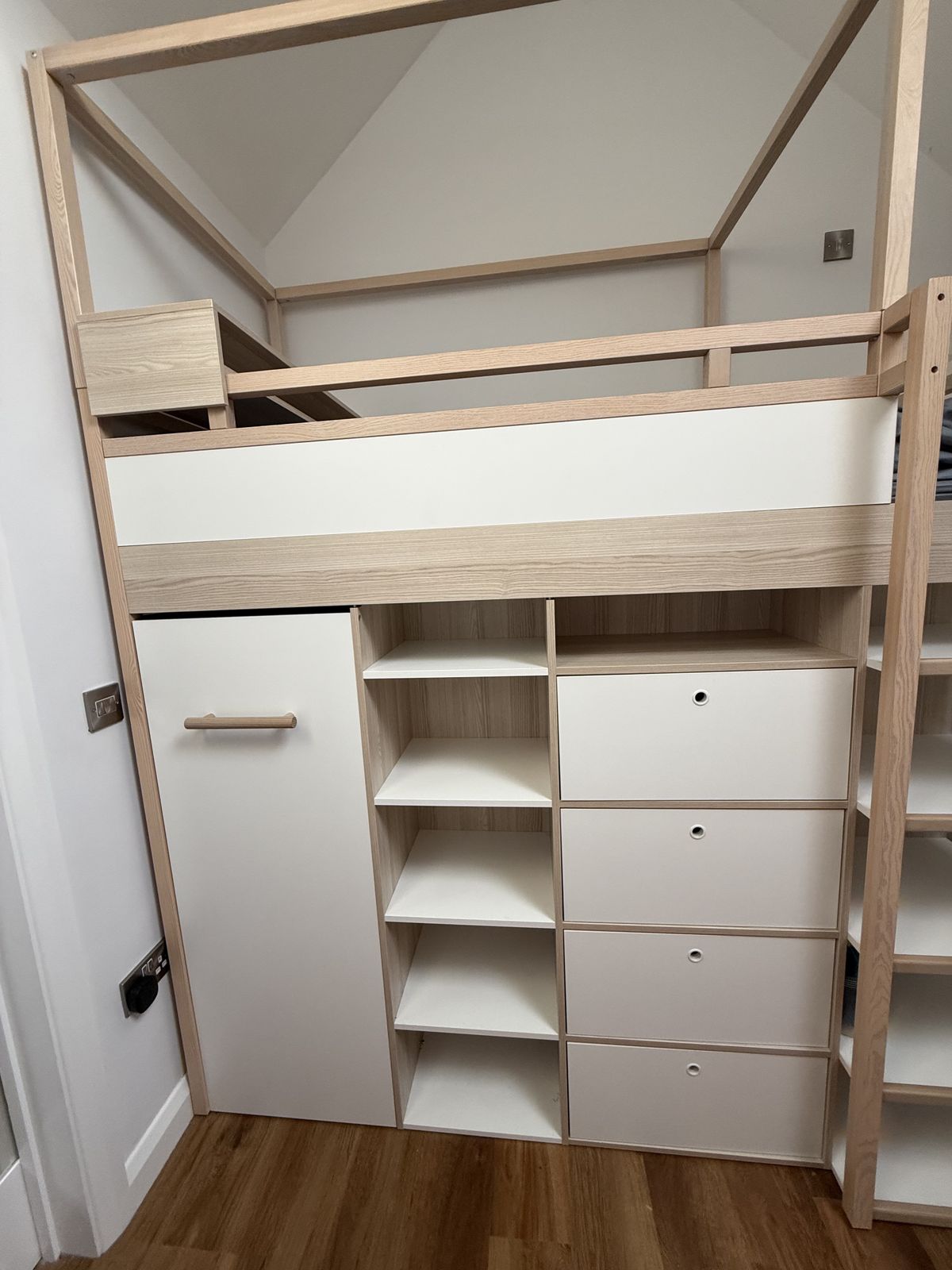 Cabin Bed With Wardrobes photo Furniture