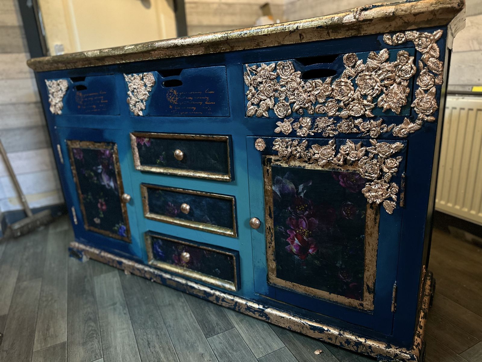 Old Oak Farm House Drawers photo for sale