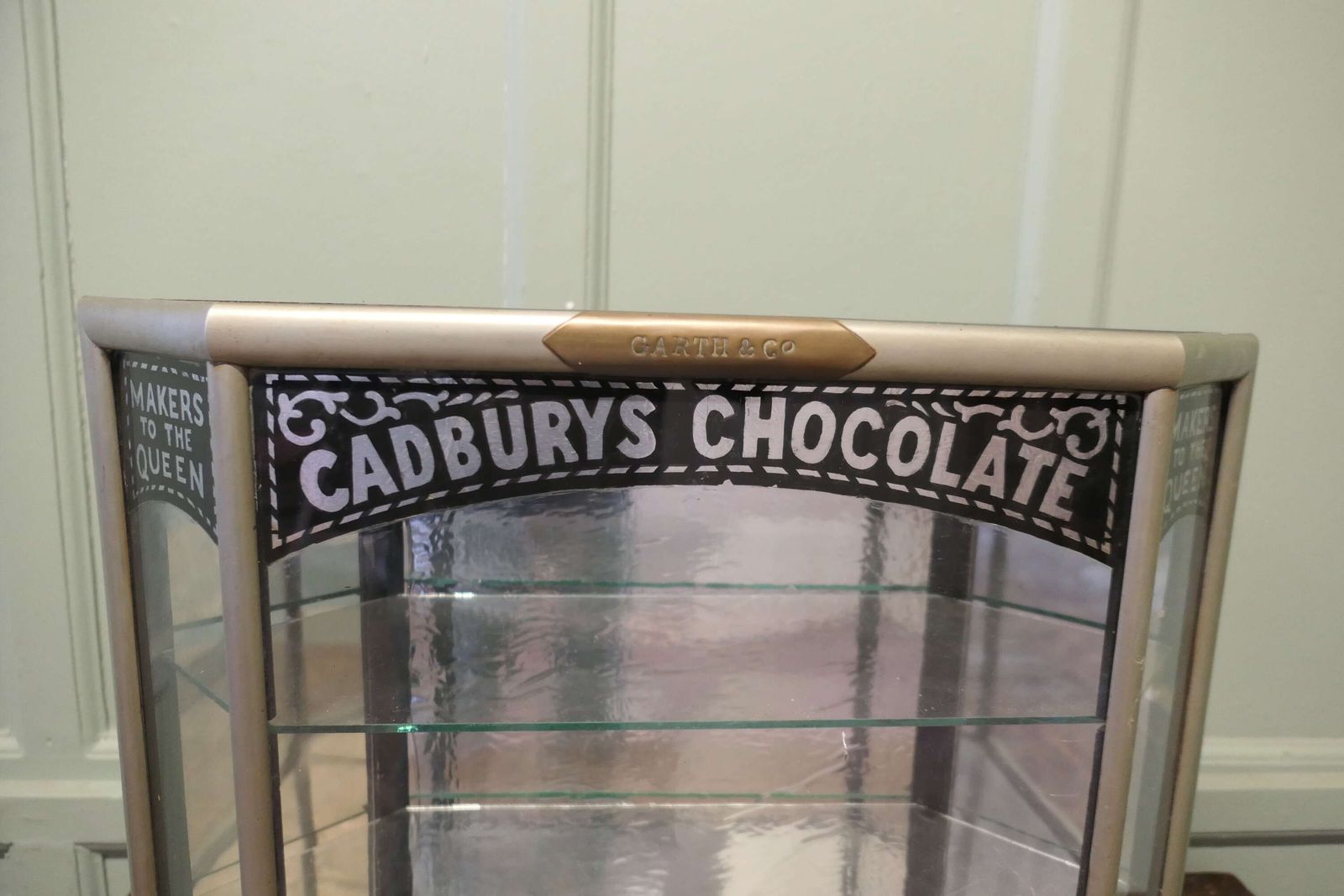Cadbury’s Art Deco Sweet Shop Cabinet photo for sale