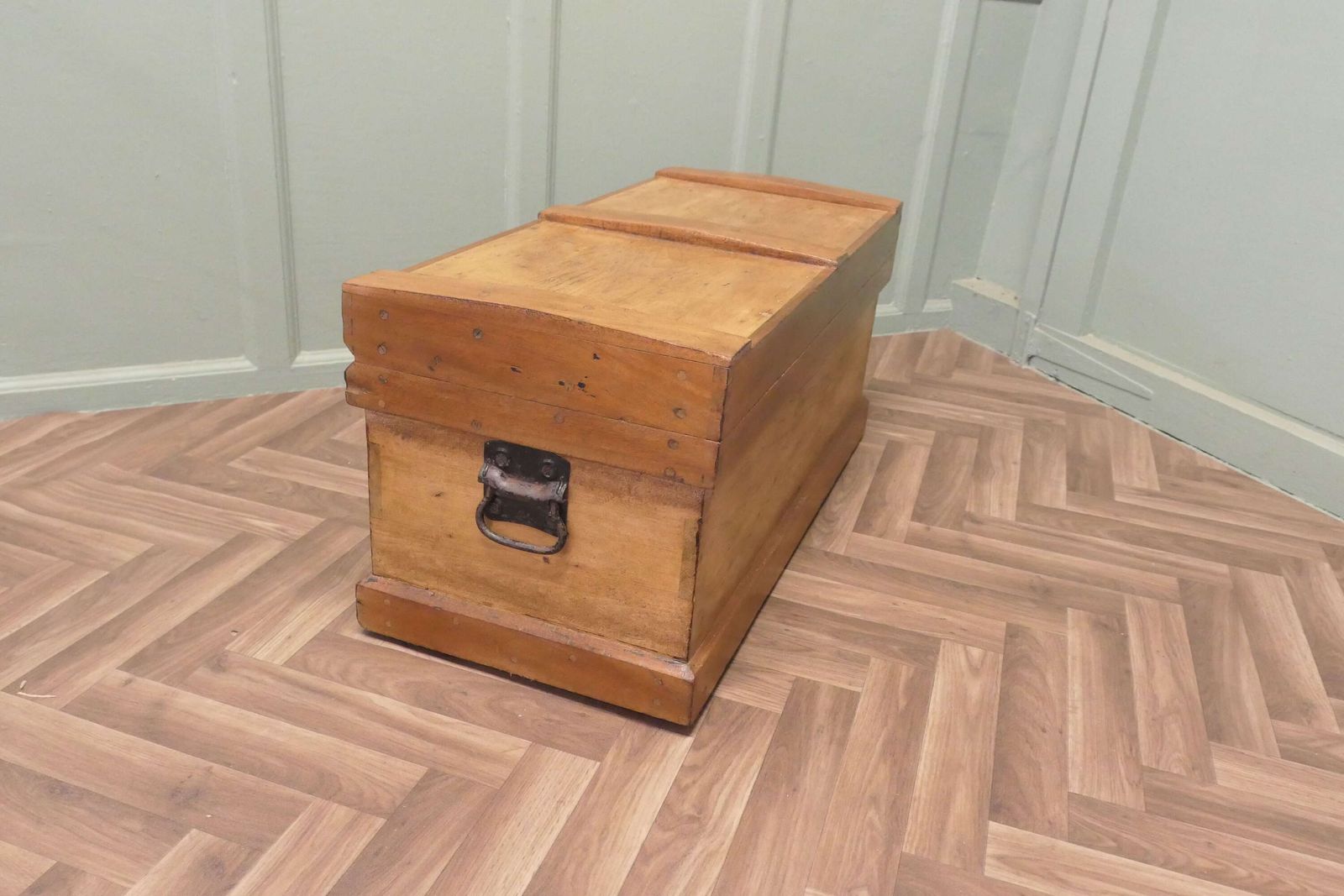 Pine Carpenters Tool Chest Apprentice Piece photo for sale