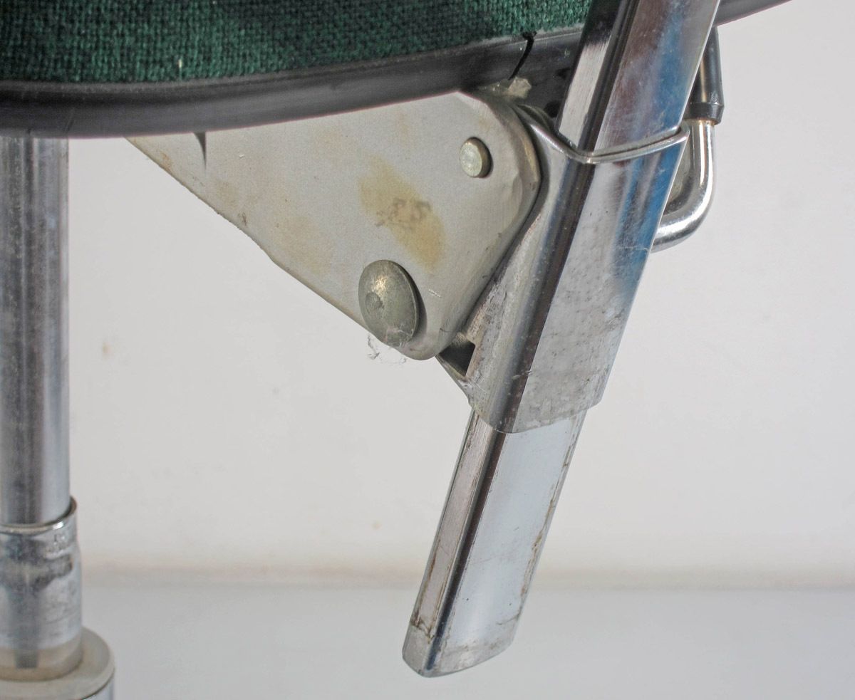 Green Vintage Scandinavian Desk Chair – Mid Century Modern, Adjustable And Comfortable photo buy