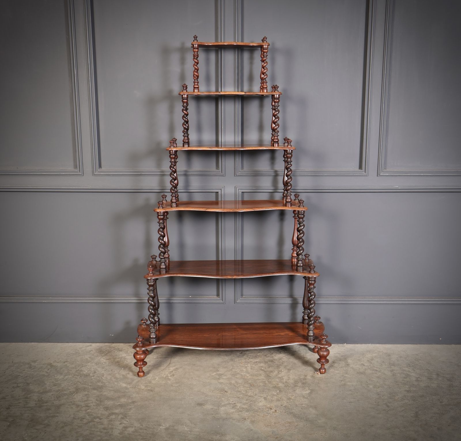 Victorian Rosewood Six Tier Whatnot Stand photo buy