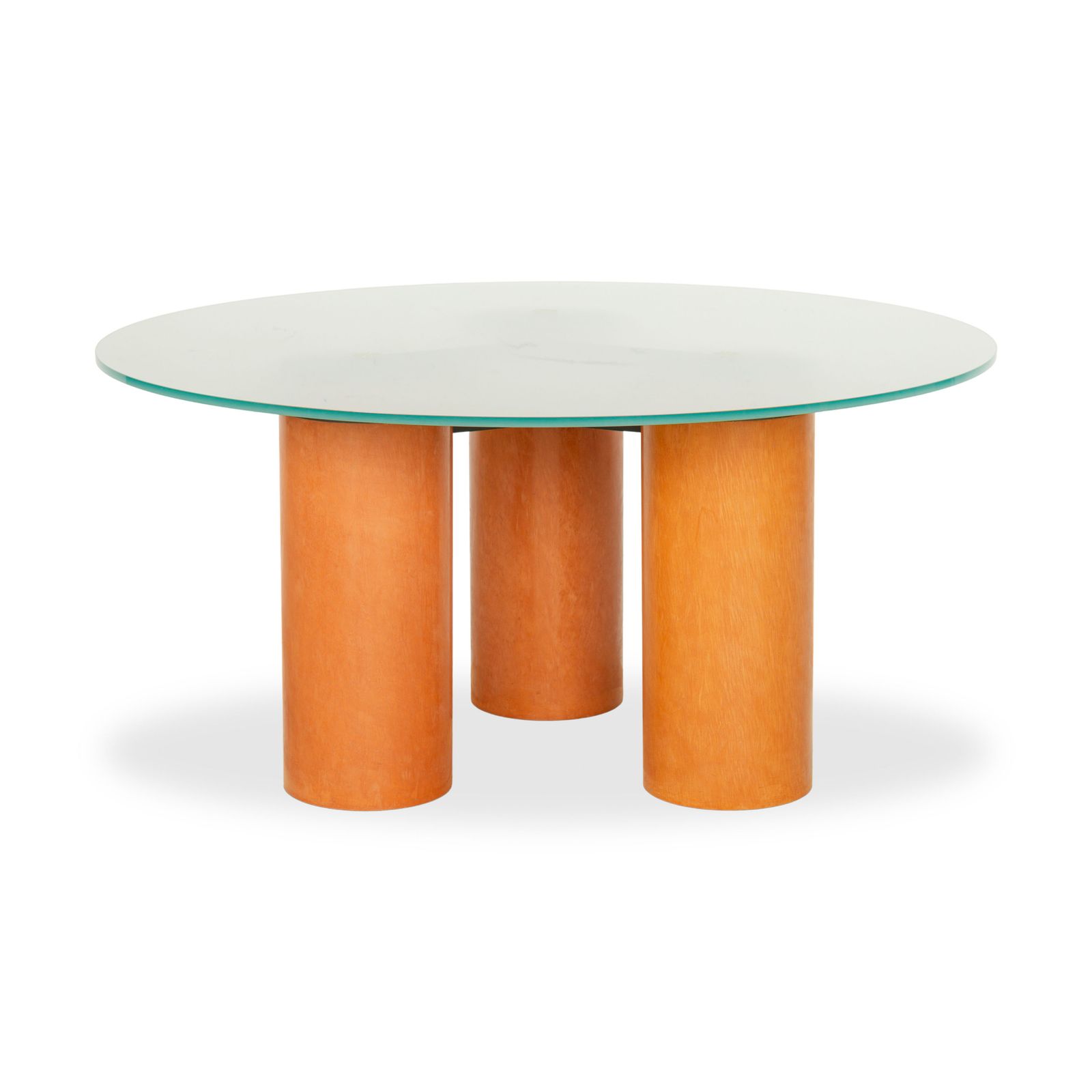 Acerbis Serenissimo Glass Table Round Brown Silver ø 145 Cm photo buy