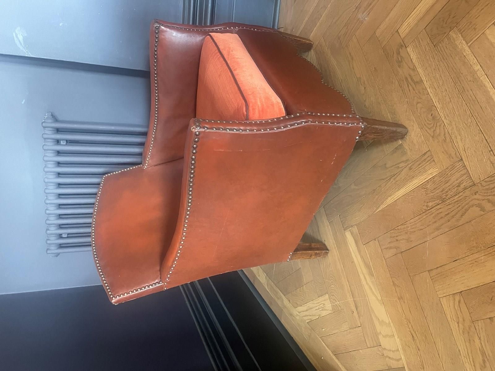 French Club Chair, Mid 20th Century photo vintage