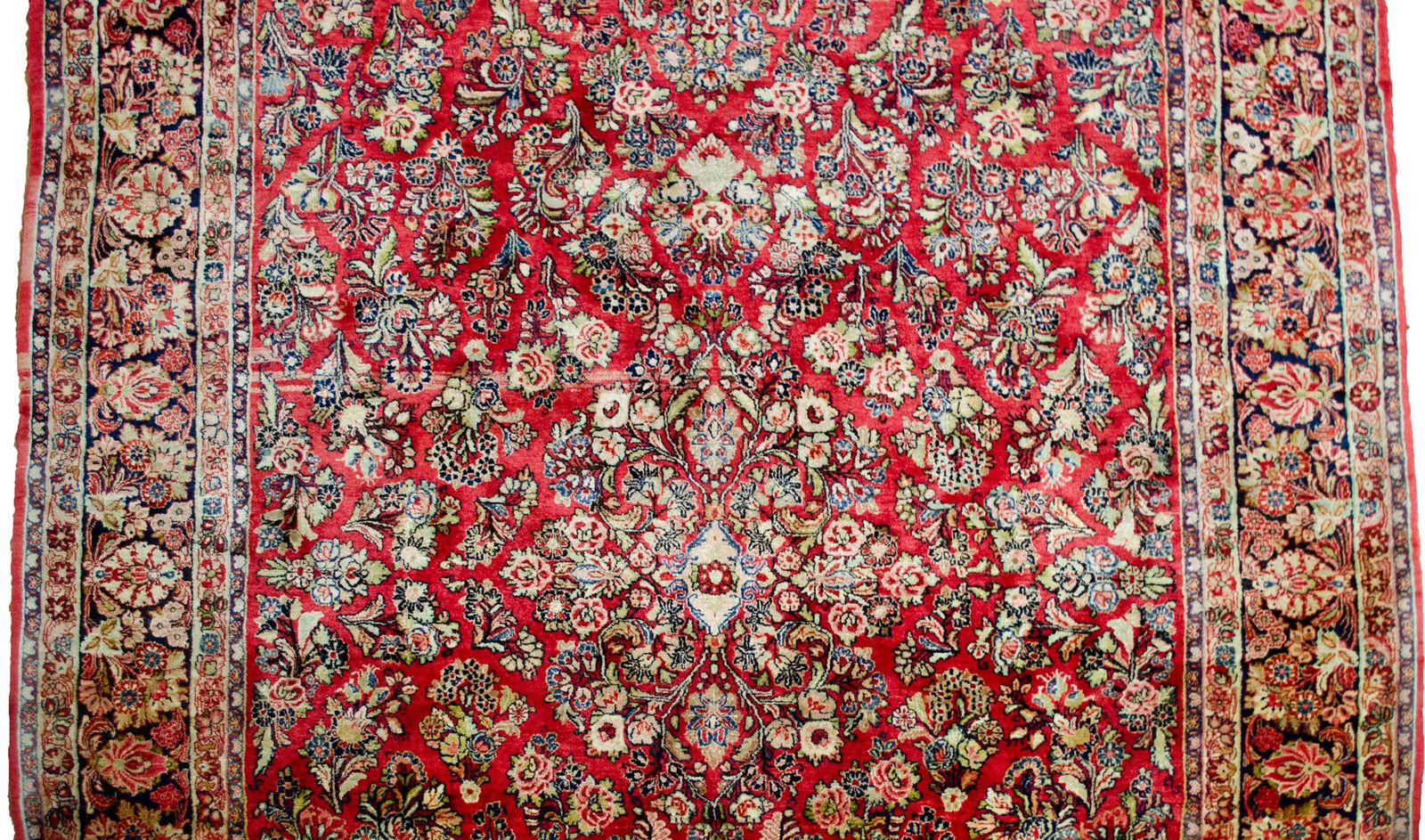 Vintage Saruk Mohajeran Carpet 368x278cm photo vinterior