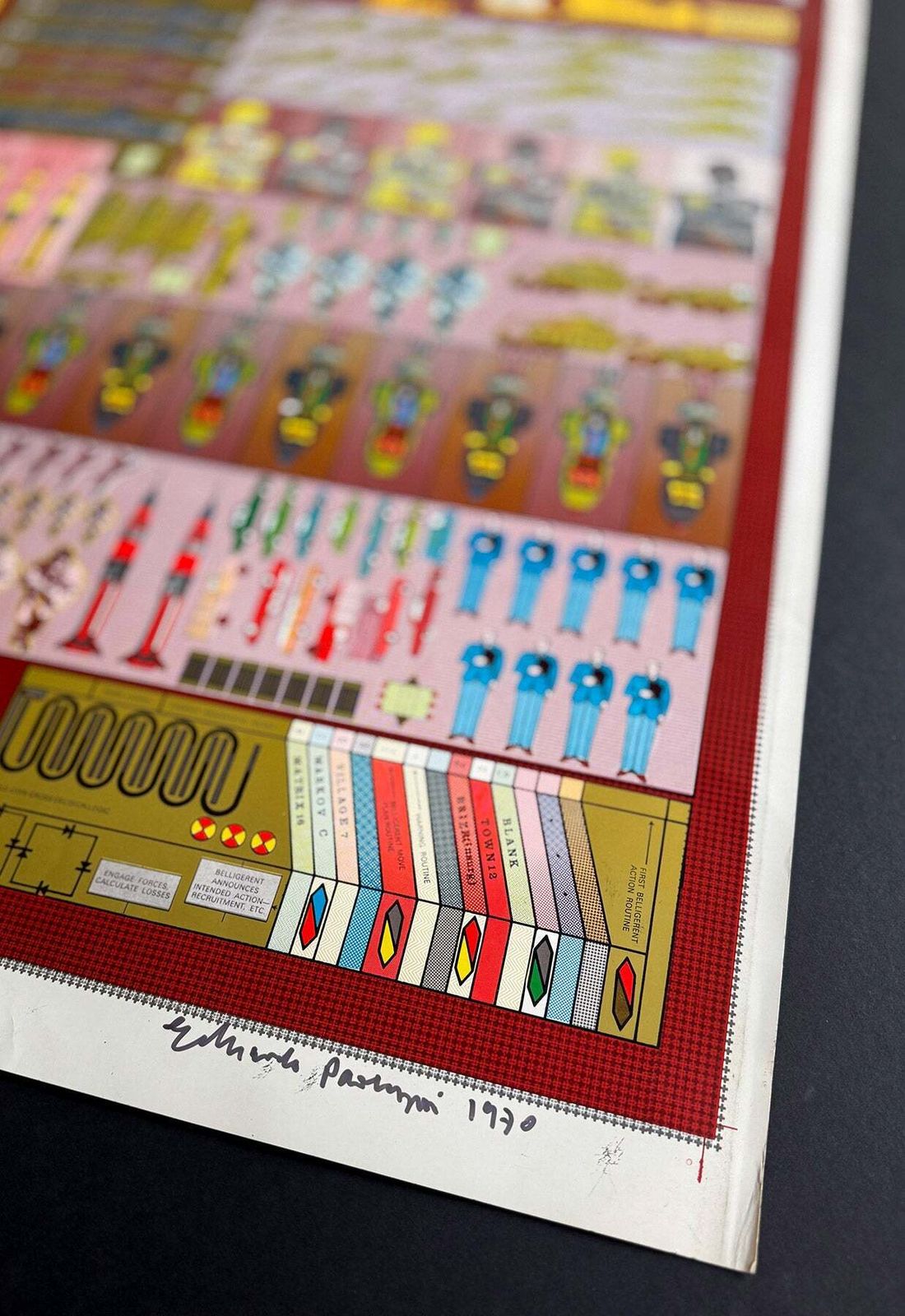 Eduardo Paolozzi Agile Coin Gross Decision Logic  (1970) photo 1525.0