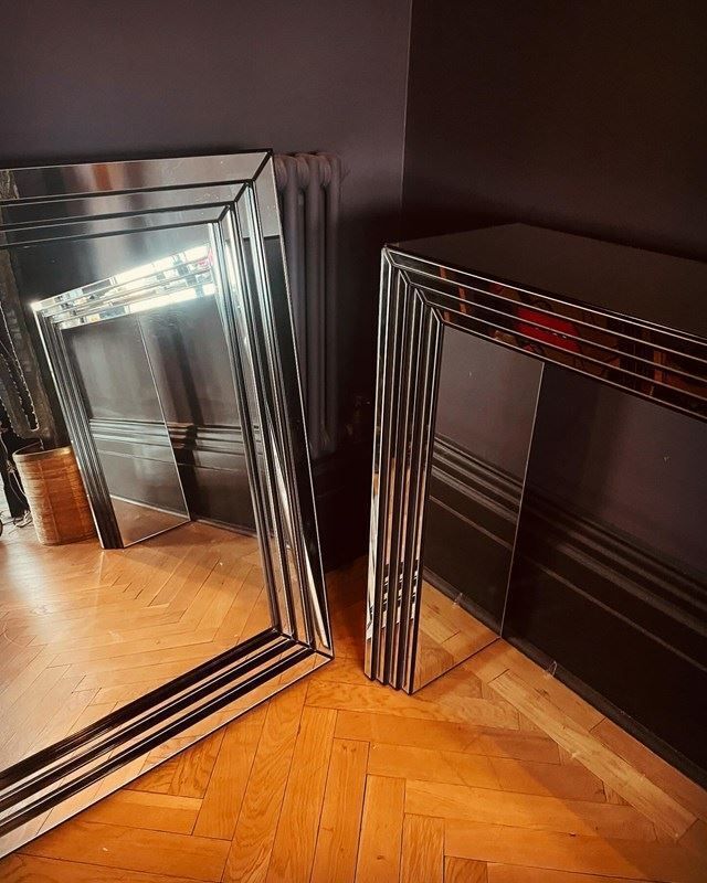 Mirrored Console (Matching Mirror Avail.) photo for sale