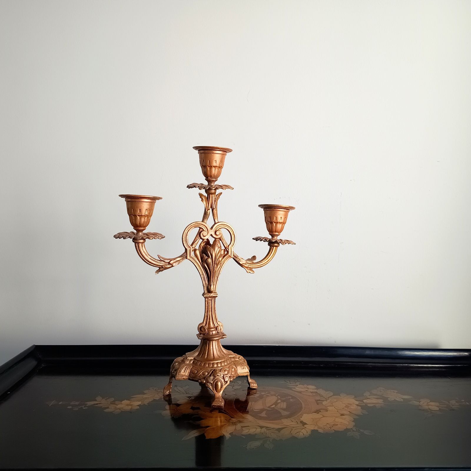 Art Nouveau Candle Holder In Bell Epoque Style photo 135.0