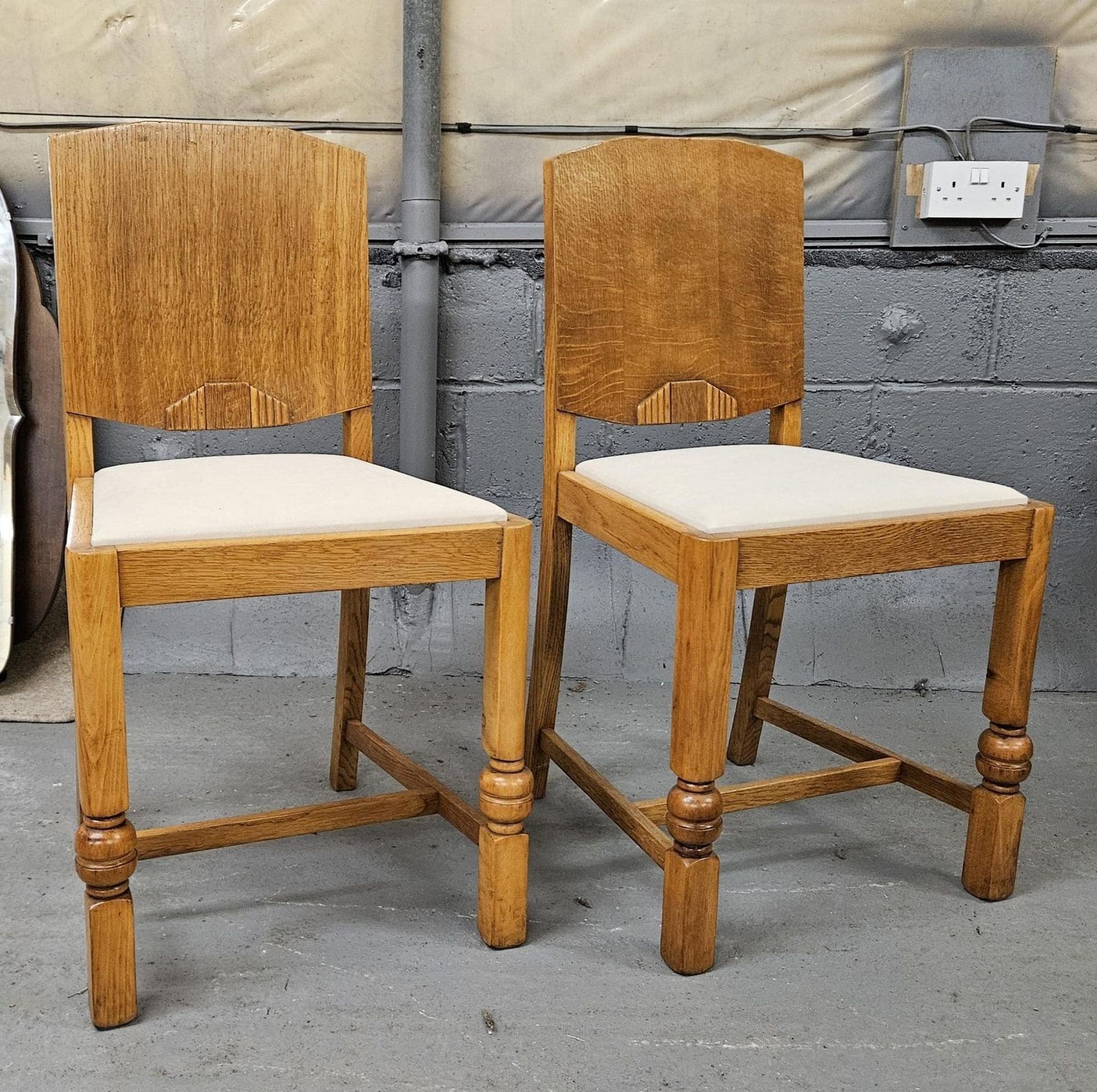 A Pair Of Art Deco Chairs, 1930s photo furniture