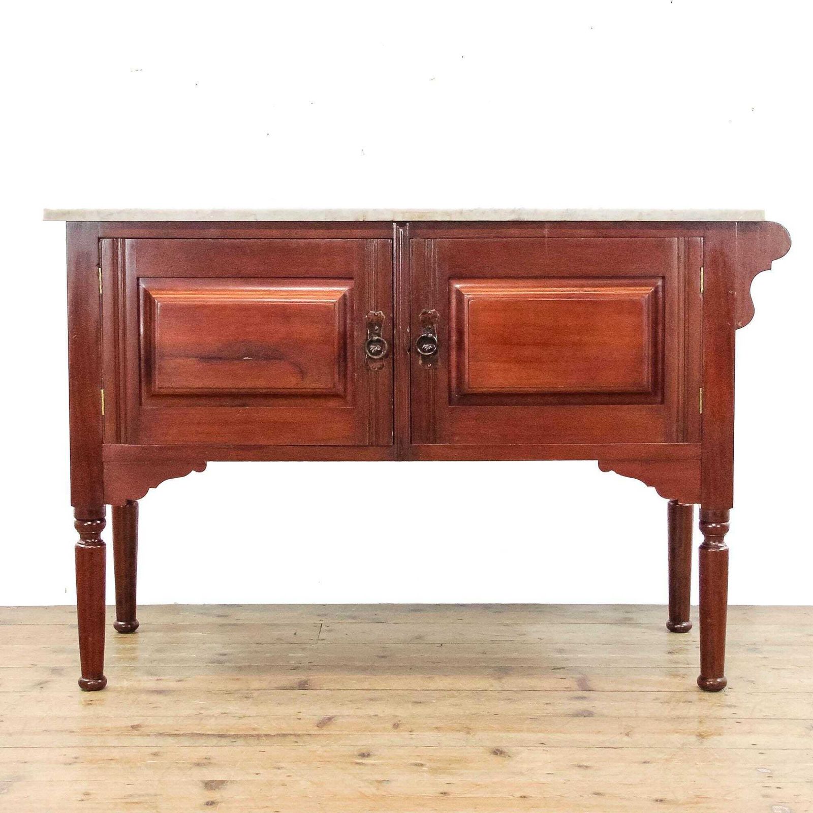 Antique Edwardian Marble Top Washstand | Antique Washstand | Marble Top | Bedroom Furniture | Antique (M 6273)