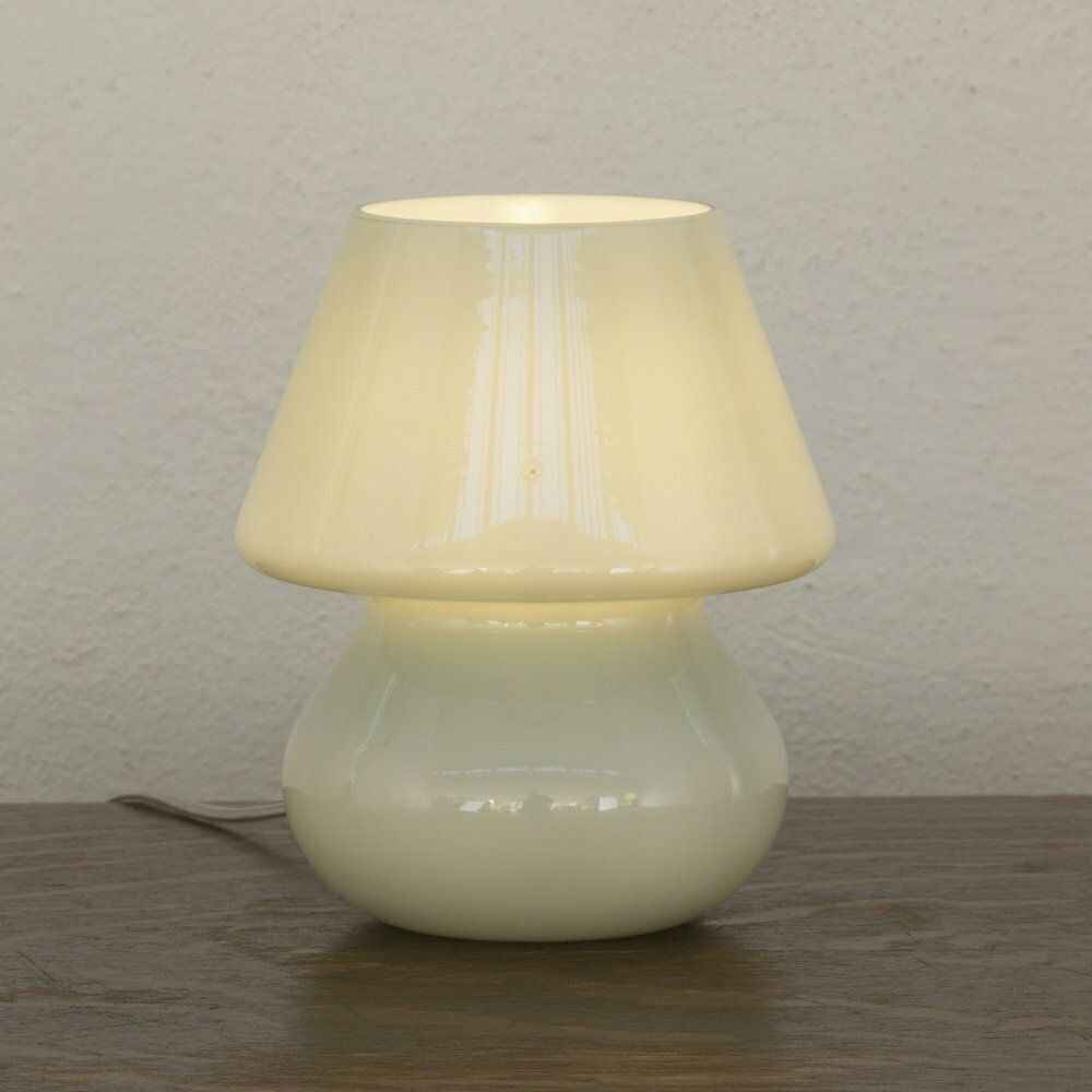 Italian Murano Glass Mushroom Lamps, 1990s, Set Of 2 photo buy