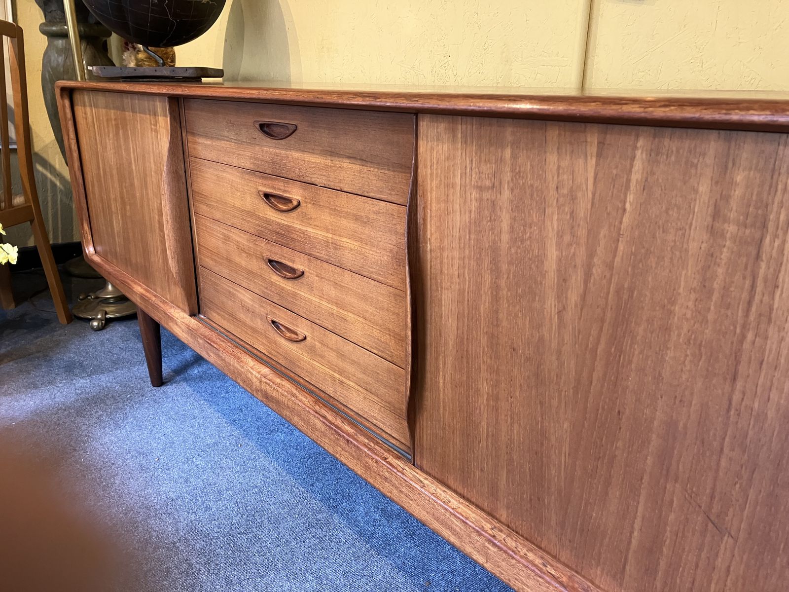 Original 1960s Sideboard By Clausen, Denmark photo vinterior