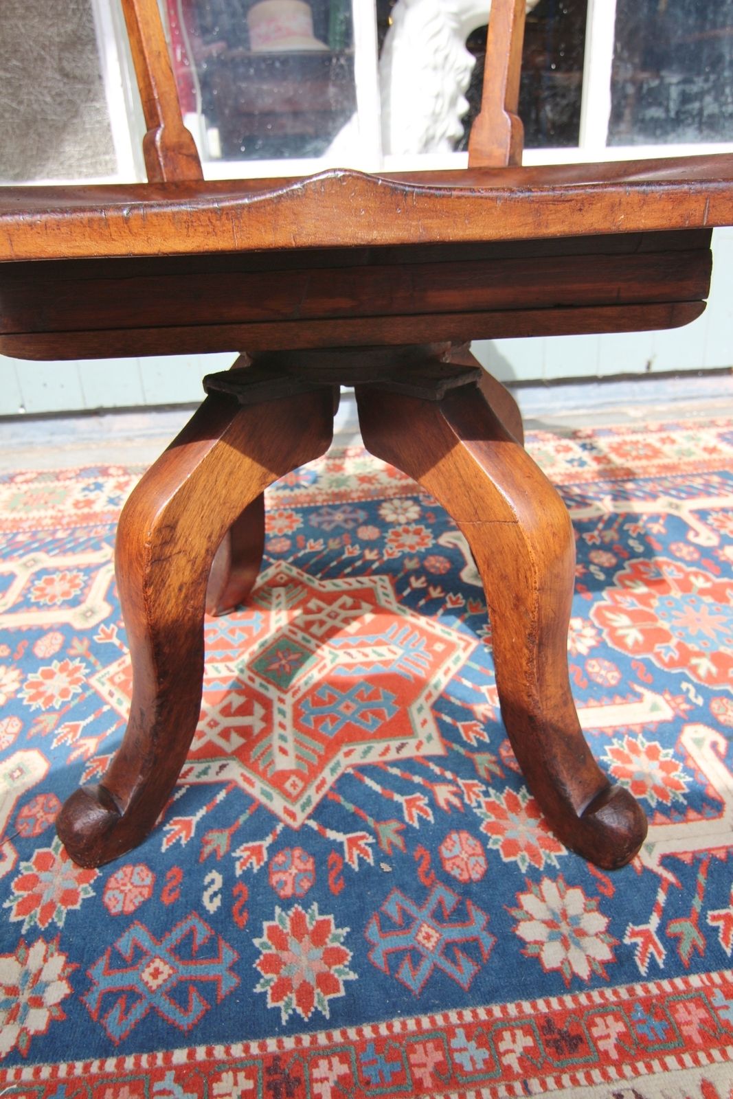photo for sale William Birch Arts & Craft Swivel Mahogany Office Chair
