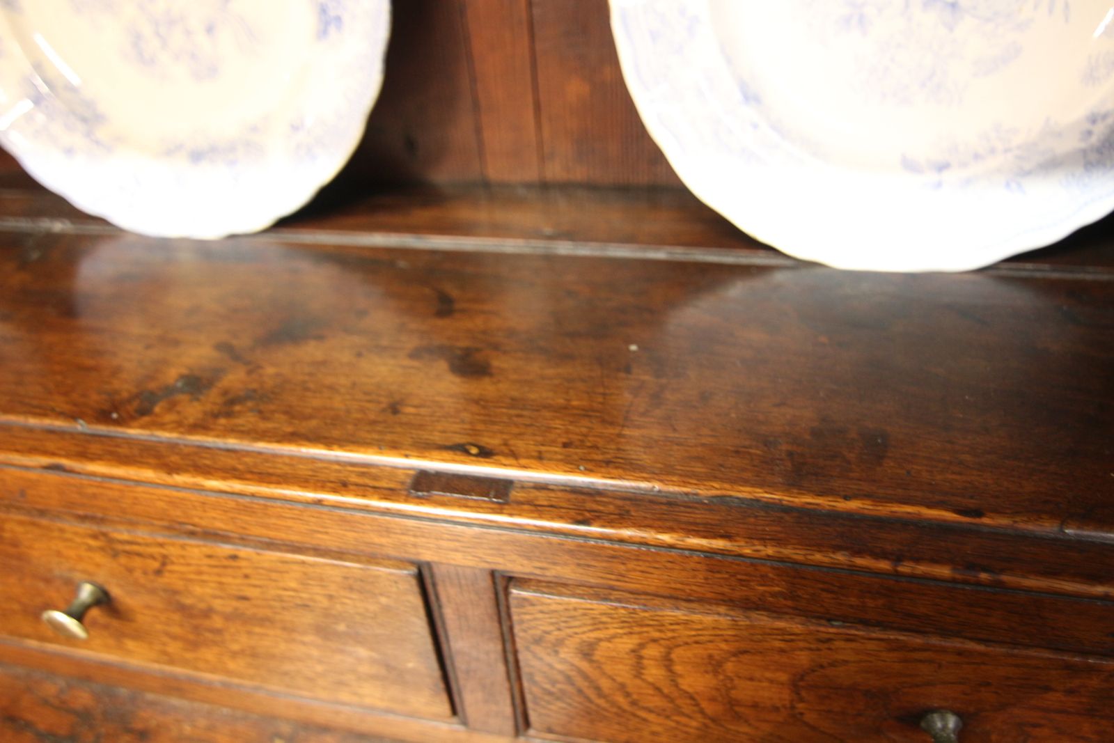 Fine 18th Century Snowdonia Welsh Oak Dresser& Plates photo buy