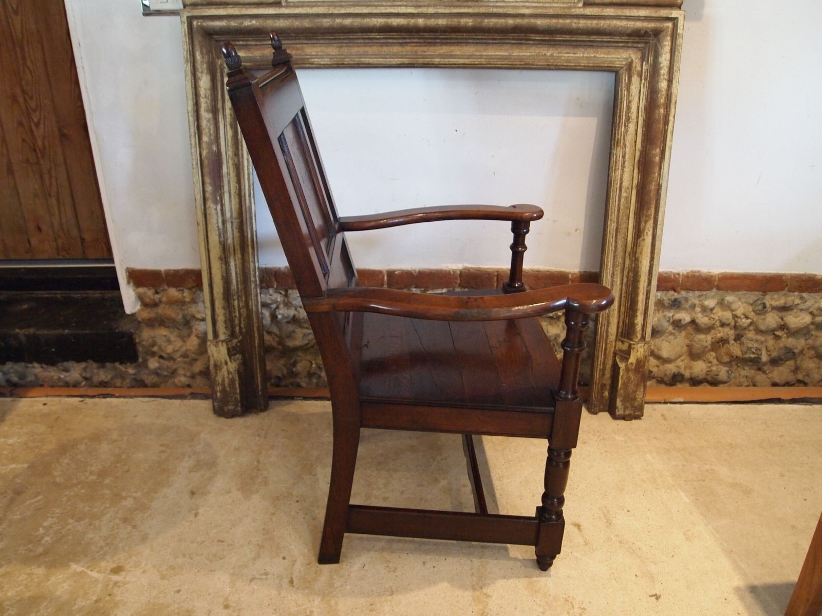 Chair Fine Oak Wainscot Armchair C1750 photo Furniture