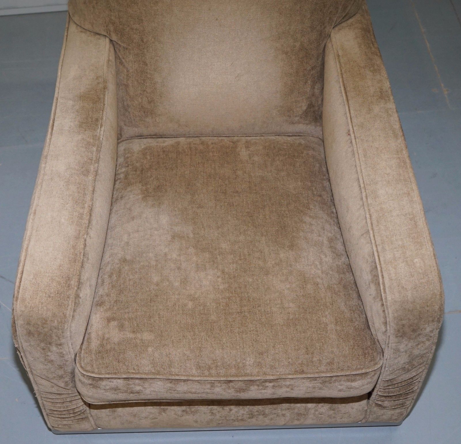 Pair Rrp £6000 Of B&B Italia Maxalto Imprimatur Antonio Citterio Armchairs photo vinterior