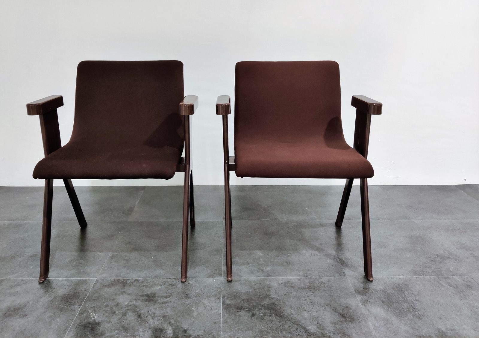 Mid Century Armchairs By Ettore Sottsass For Olivetti, 1970s photo vintage