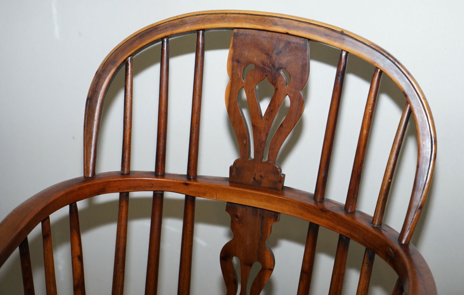1 Of 6 Burr Yew Wood Windsor Armchairs Circa 1860 English Countryhouse Furniture photo Furniture