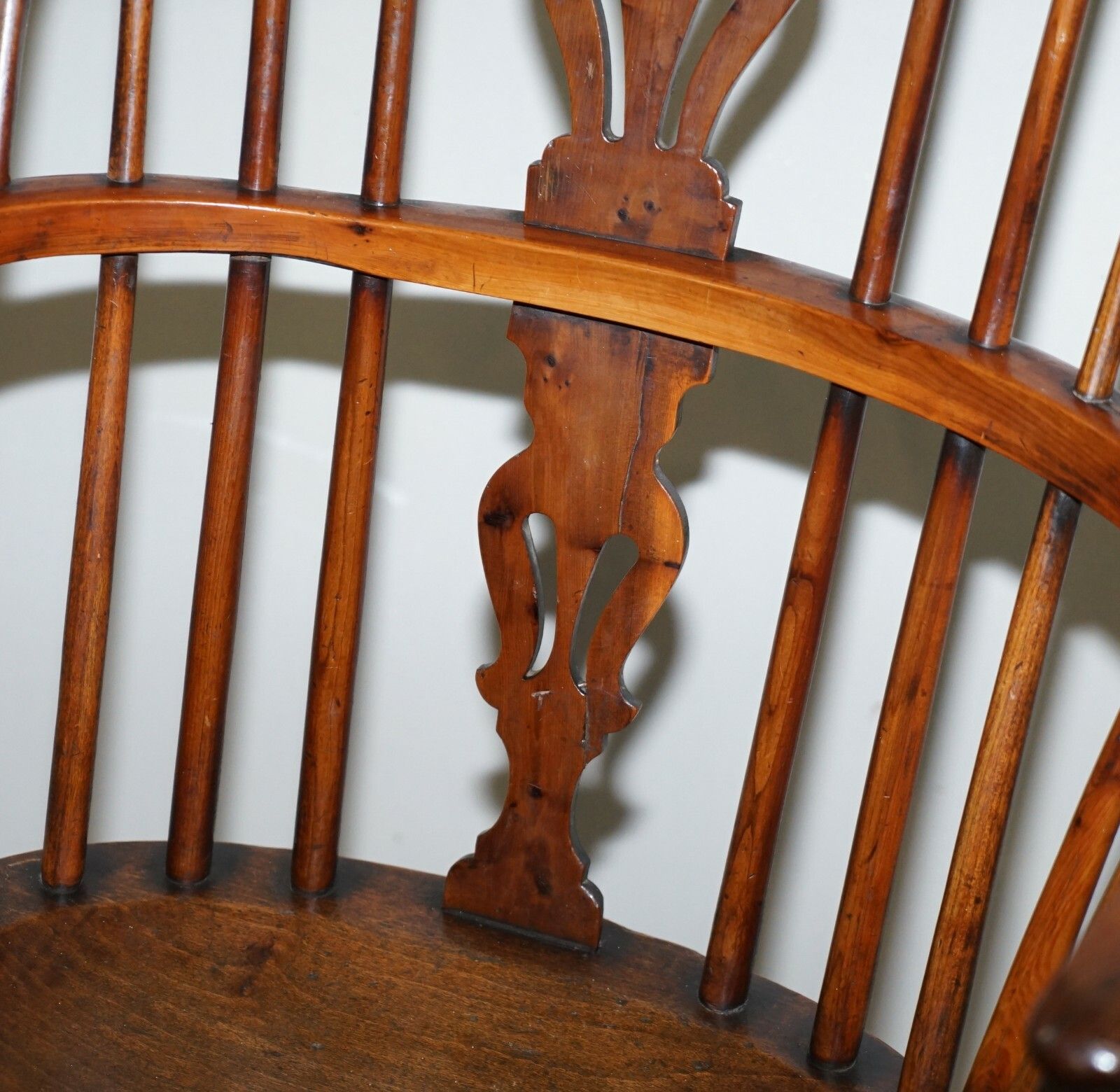 1 Of 6 Burr Yew Wood Windsor Armchairs Circa 1860 English Countryhouse Furniture photo 1750.0
