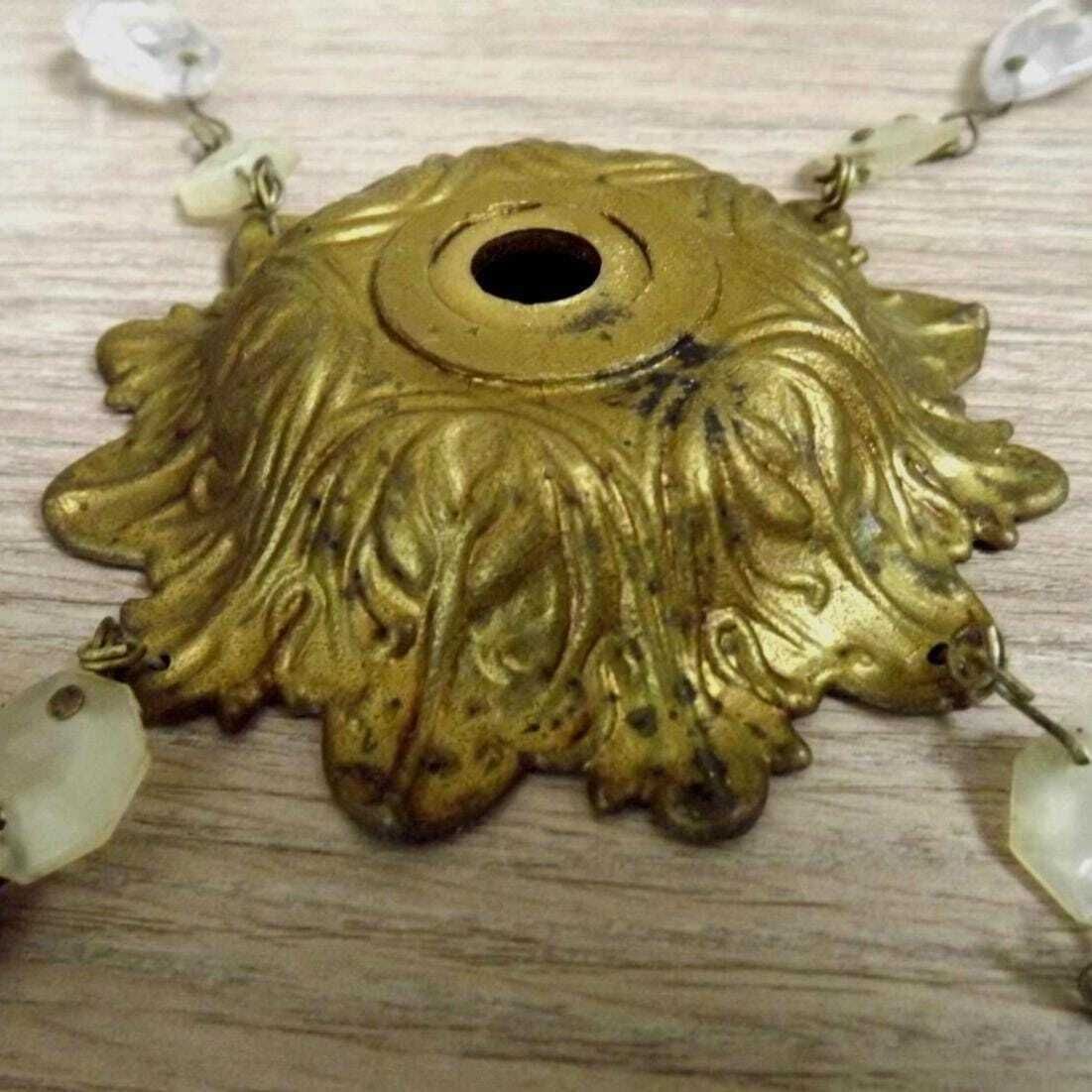 6 Antieke Bronzen Bobeches Voor Restauratie Van Kroonluchters En Lichtarmaturen – Set Van 6 Vintage Vervangingsonderdelen Voor Verlichting. photo Verlichting