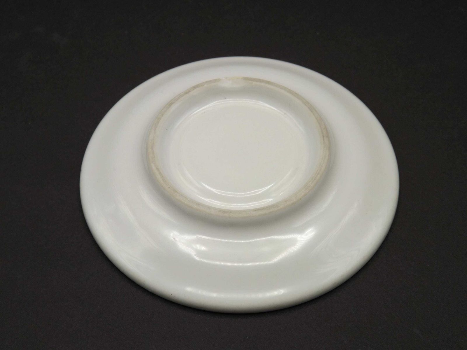 Set Of 6 French Vintage White Porcelain Espresso Cups And Saucers   French Tableware. Cup And Saucer Set. Coffee Cup And Saucer. photo vintage