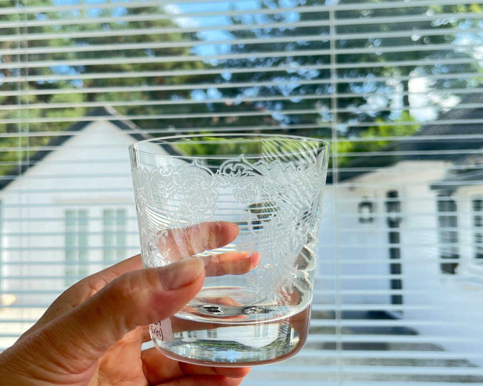 Saint Louis Whiskyglas | 1 Stuk | Model Cleo, Gesigneerd photo furniture