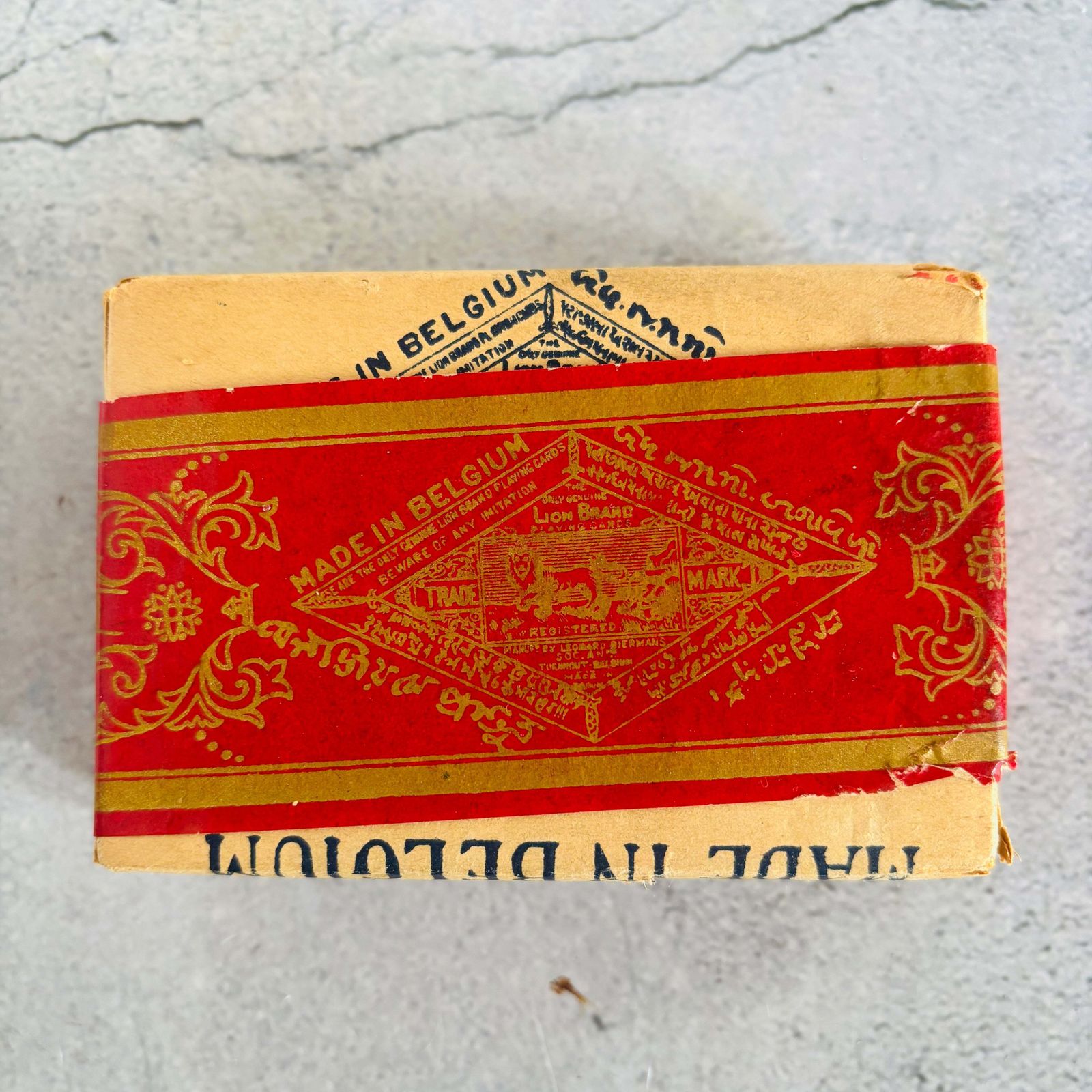 Victorian Unopened Rare Playing Cards photo buy