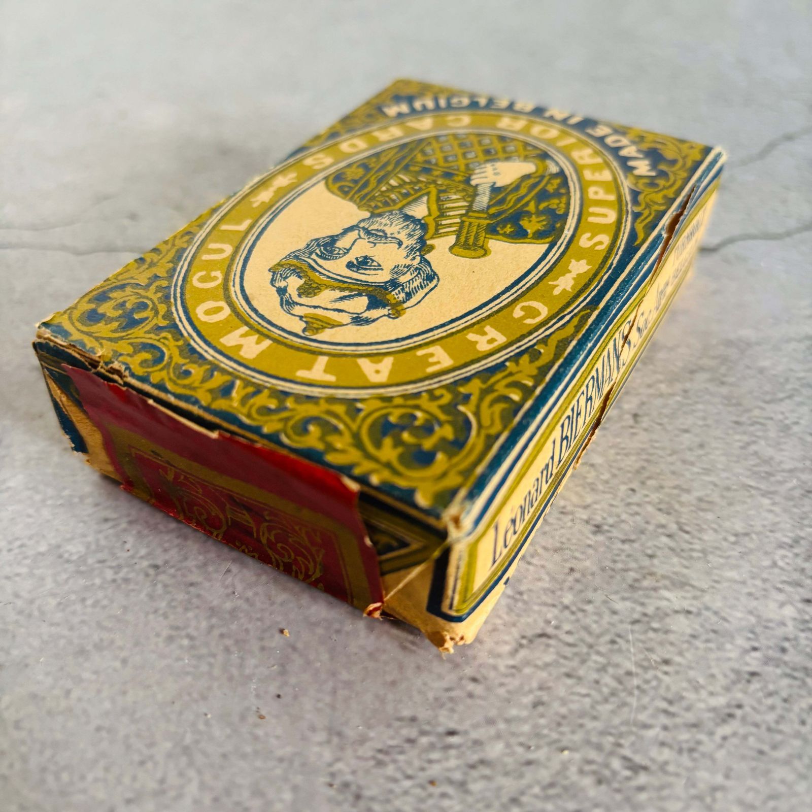 Victorian Unopened Rare Playing Cards photo vintage