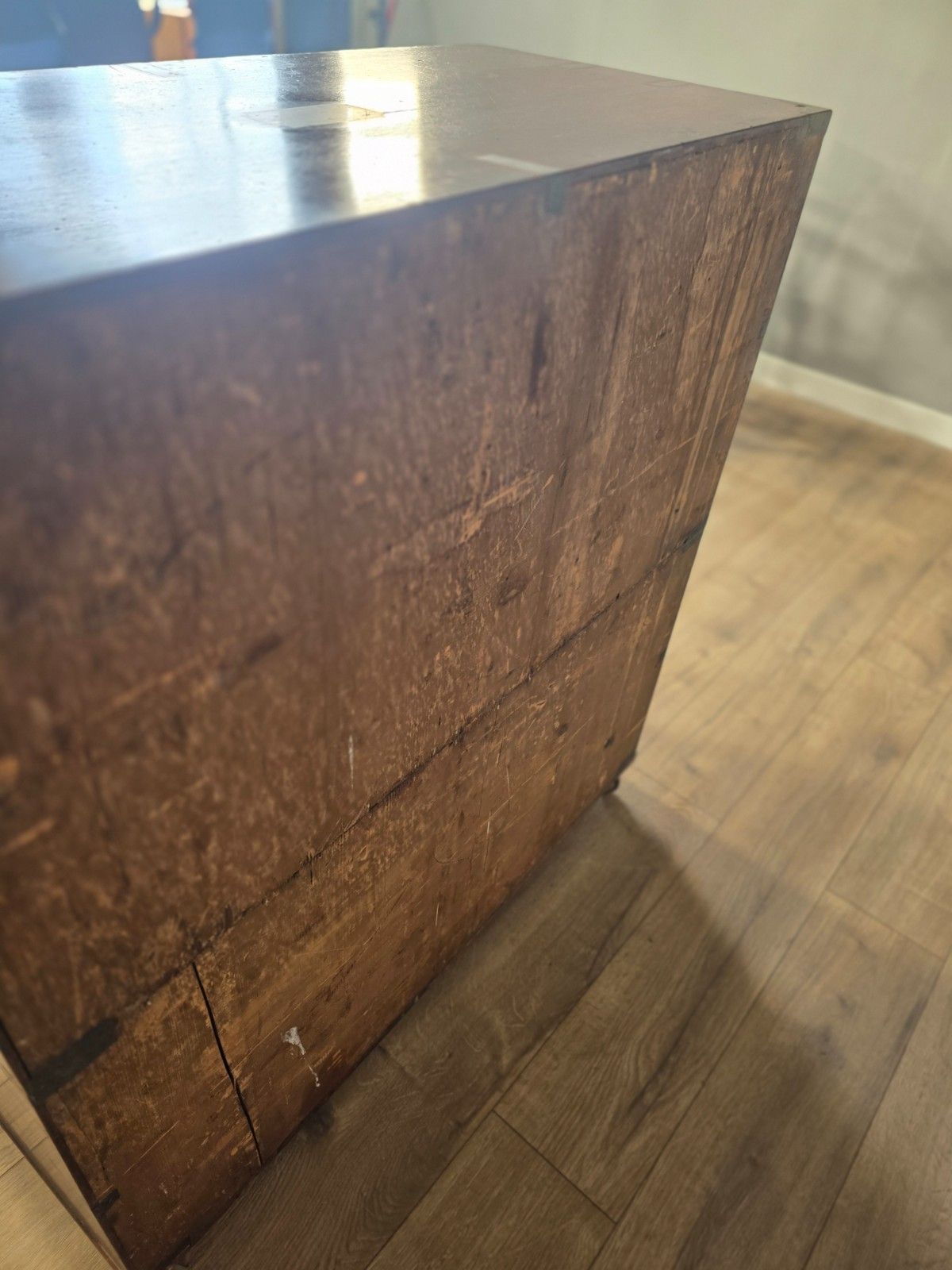 photo buy Antique Regency Teak Campaign 1830s Chest