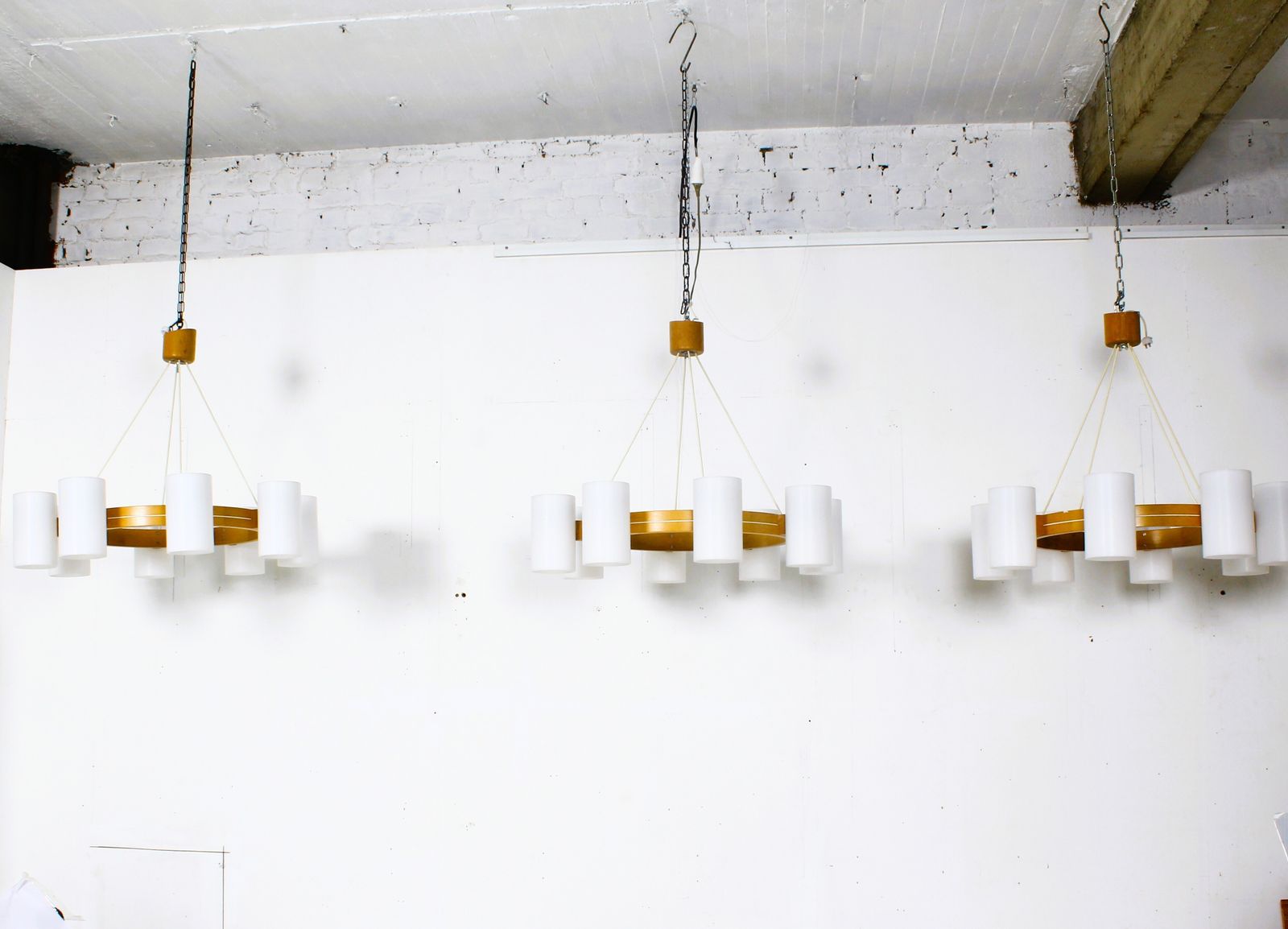photo furniture Large Mid Century Chandelier Designed By Uno & östen Kristiansson, Made By Luxus1960s.