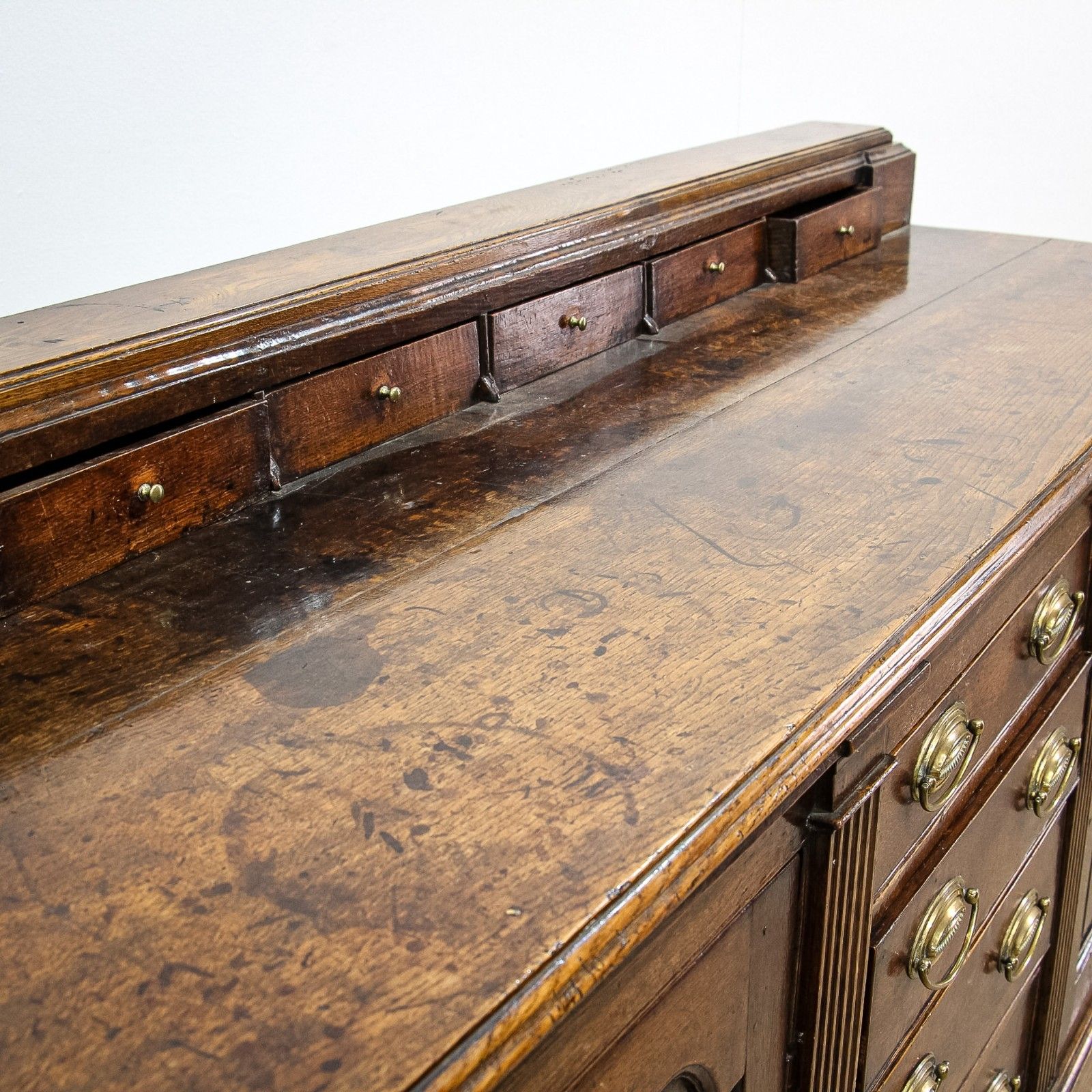 18th Century George II Oak Dresser Base photo 3140.0