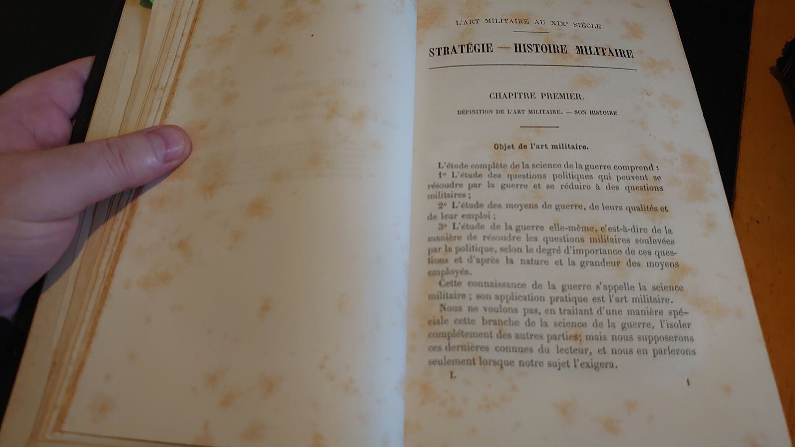 Strategie Histoire Militaire   Tomes I & II   Rustow ~ L'art Militaire Au Xixe Siecle   Good Condition   1881   In French photo vinterior
