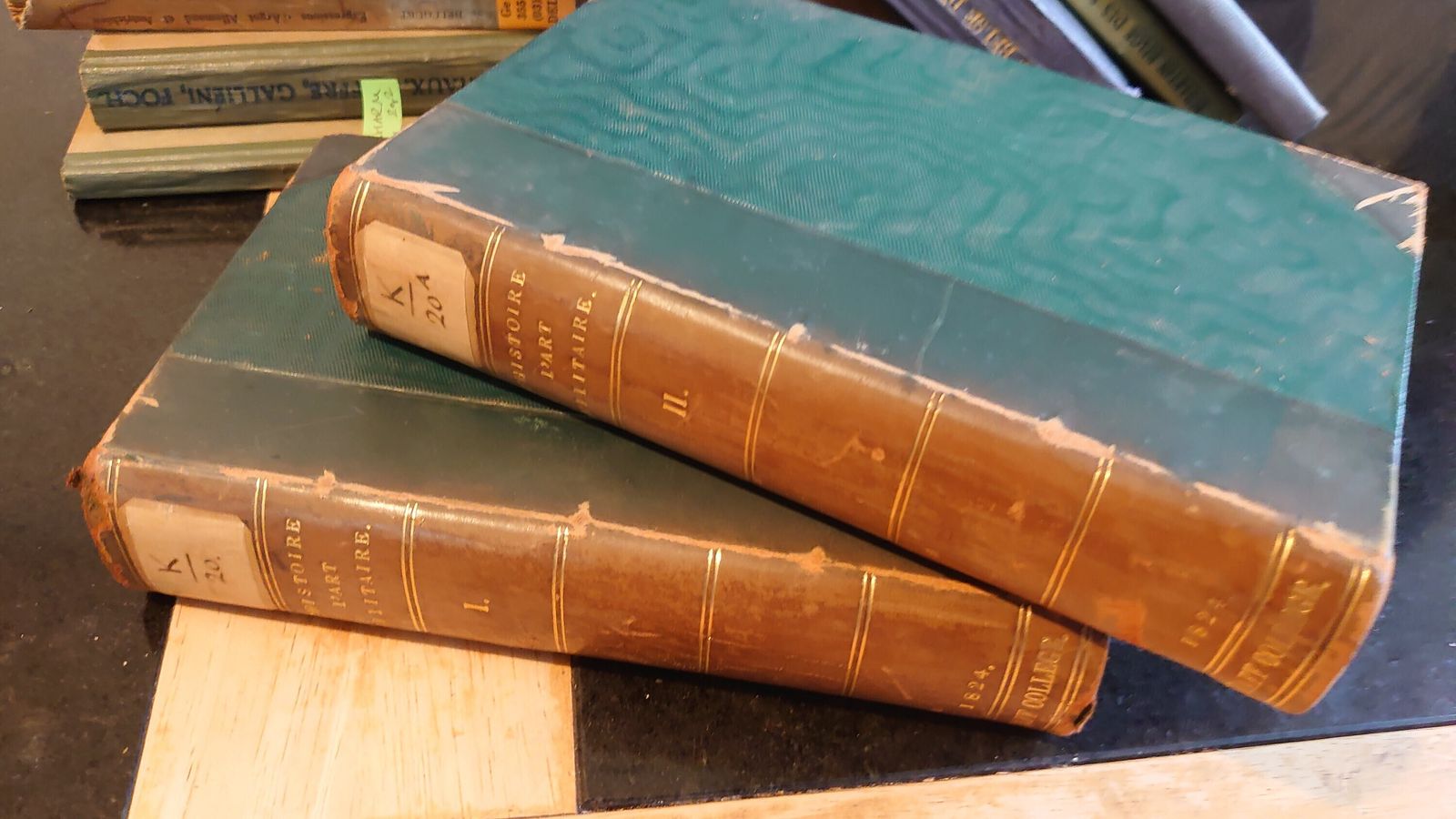 L'histoire L'art Militaire (History Of Military Art)   1824   In French photo 120.0