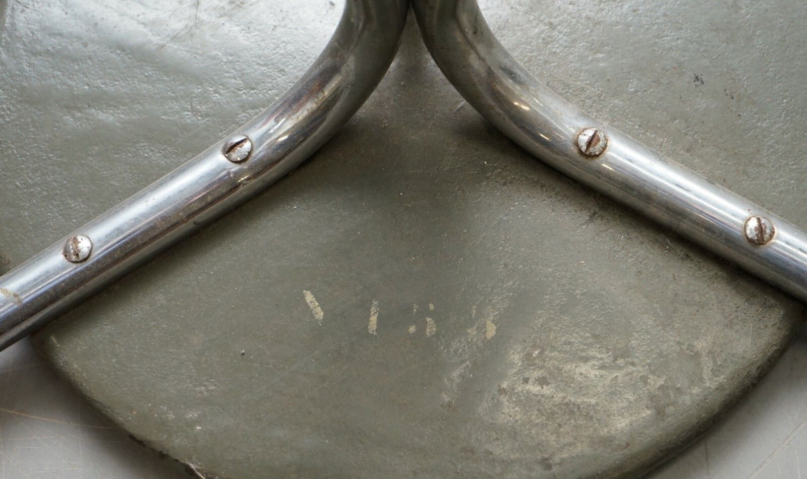 Original Military Steel Industrial 1930's Atomic Coat Rack Hat Stand Art Deco photo for sale