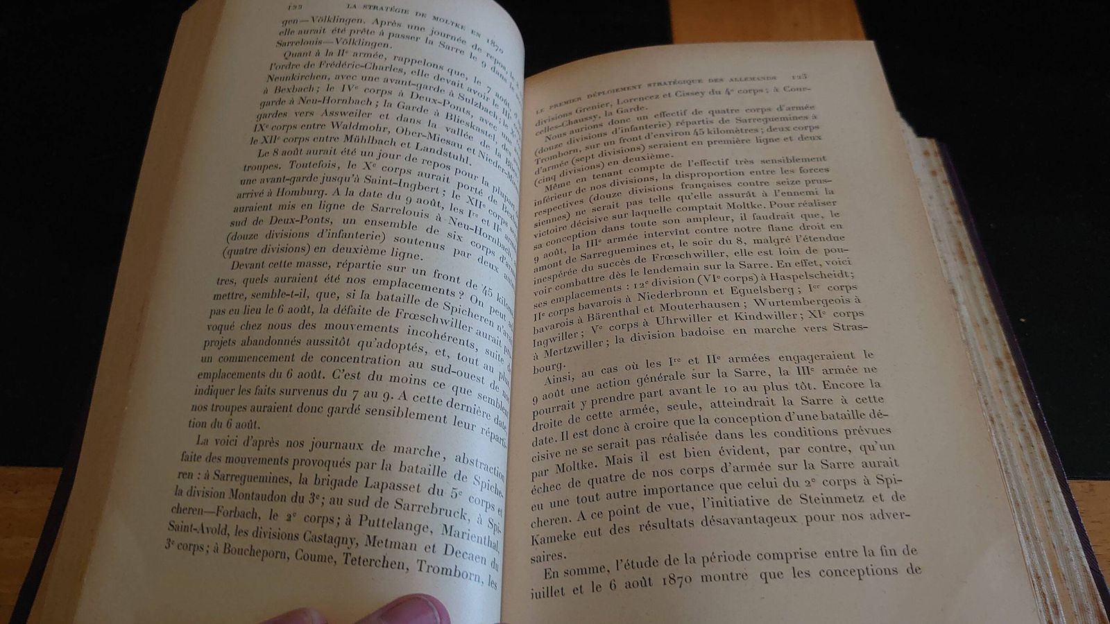 La Strategie De Moltke En 1870 (Moltke's Strategy Of The Franco Prussian War)   Palat   Good To Very Good Condition   1907   In French photo vinterior