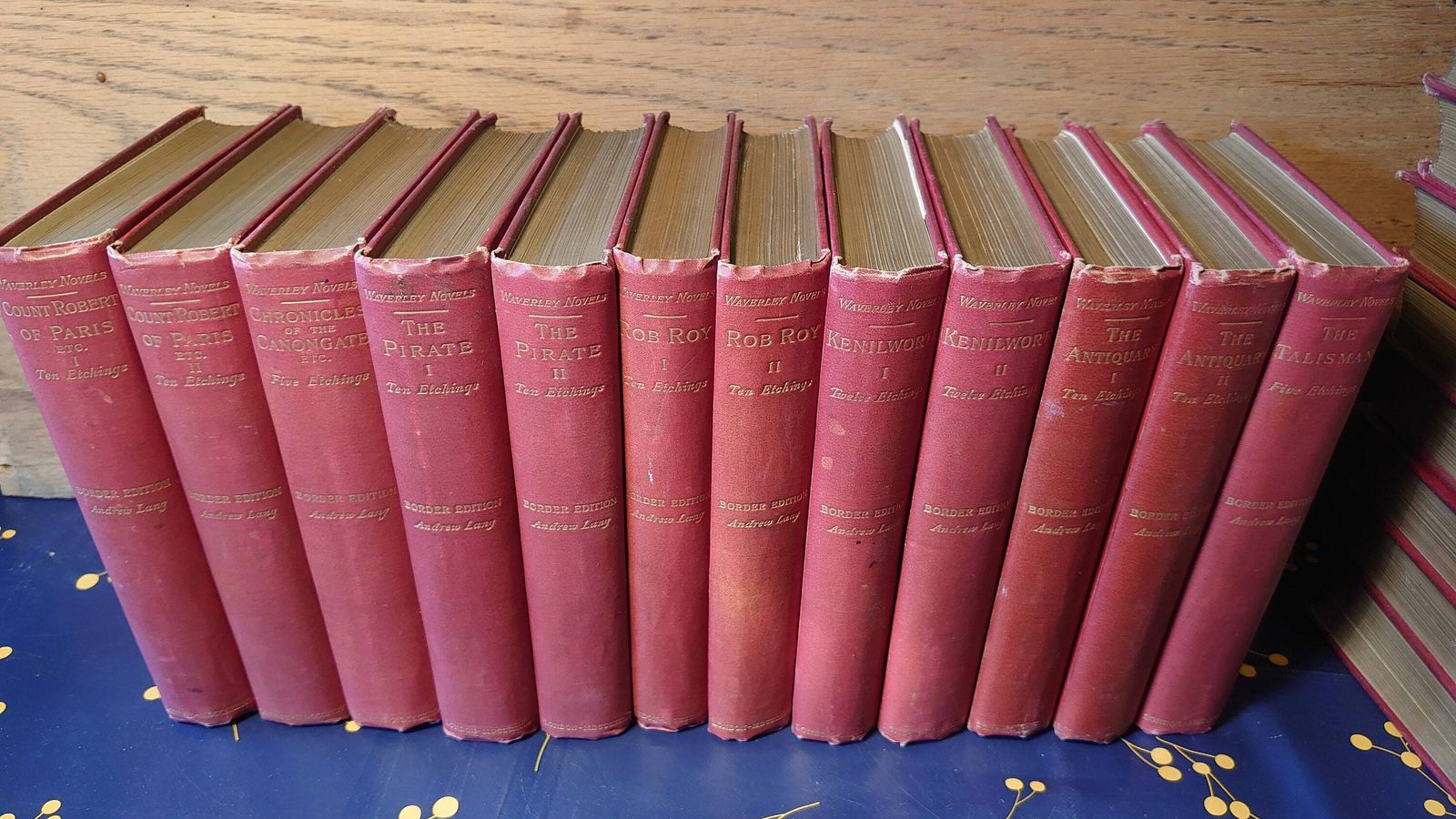 Entire Waverley Works Of Sir Walter Scott   The Waverley Novels   Border Edition   All 48 Volumes   1892 3