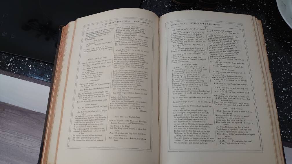 The Complete Works Of Shakespeare In Three Volumes   Comedies, Tragedies And Histories. photo Home Decor