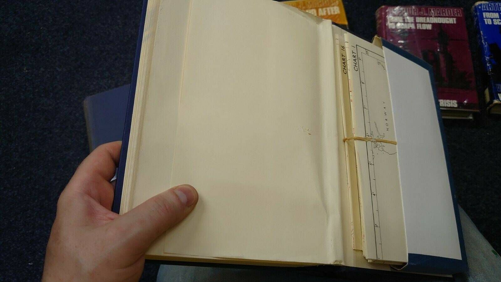 The Story Of Scapa Flow (In 5 Five Books), Arthur J. Marder, 1960s Editions, Acceptable To photo vinterior