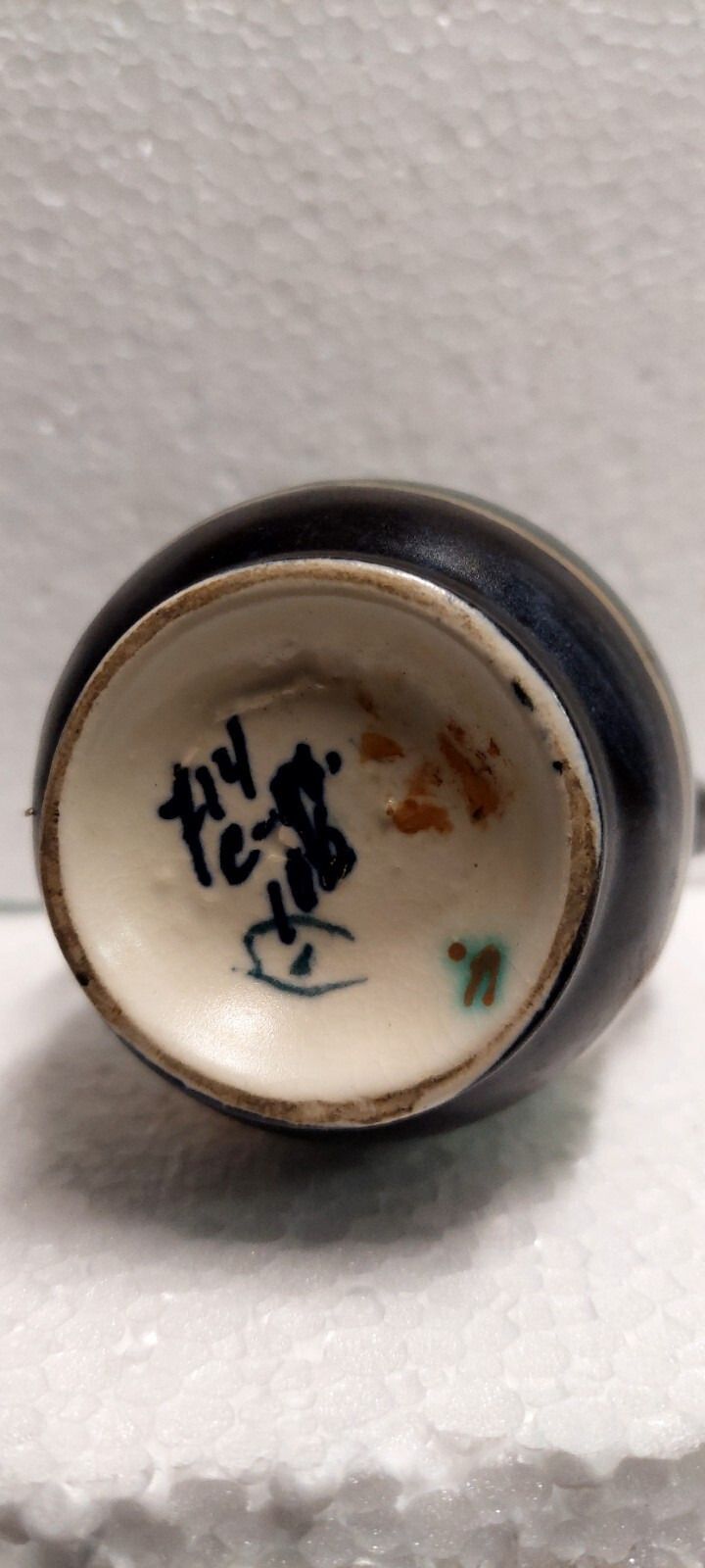 Ceramic Vase Montoise Bergen, , Belgium, Art Deco 1920 1930 photo 83.0